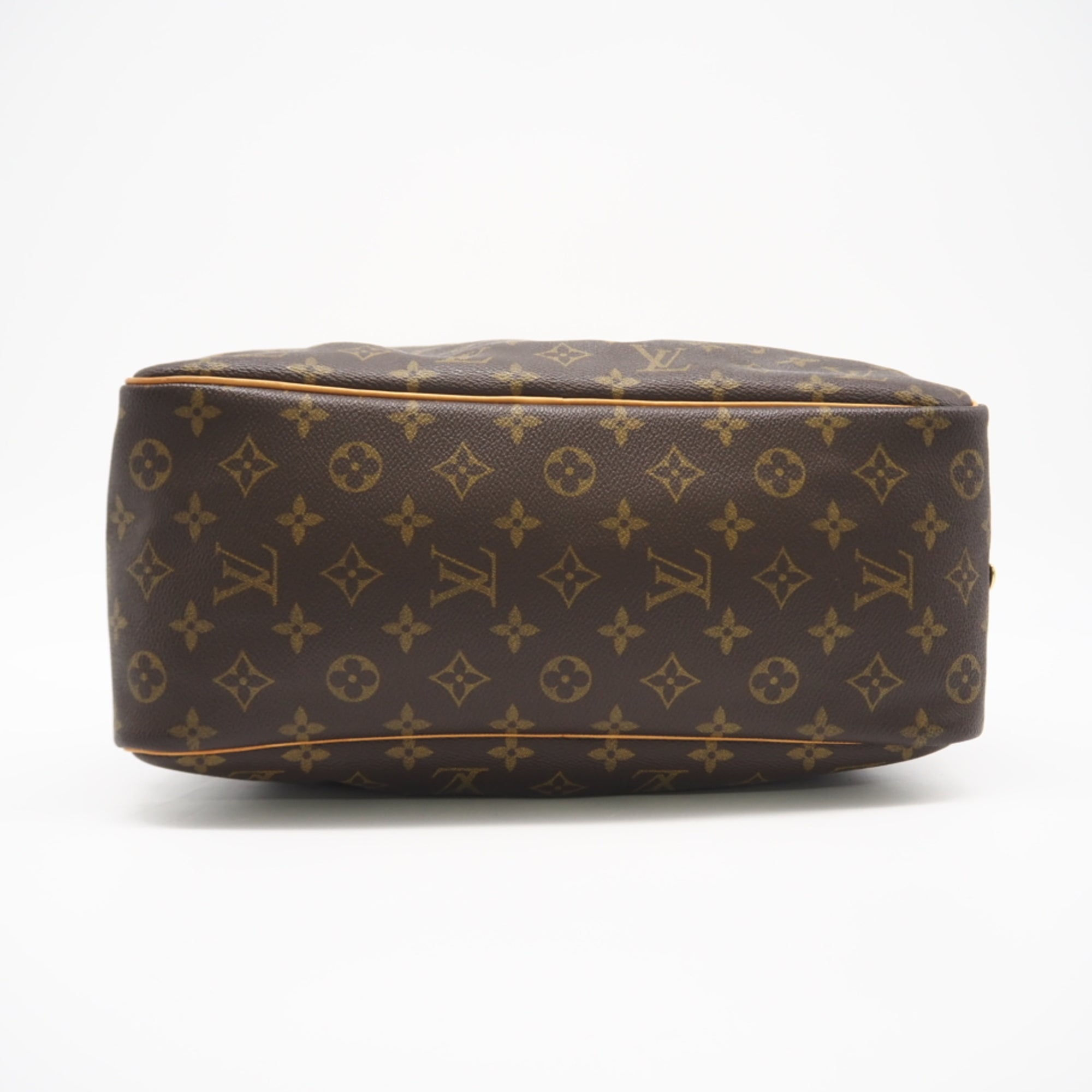 Louis Vuitton Brown Coated Canvas Leather Handbag (Pre-Owned)