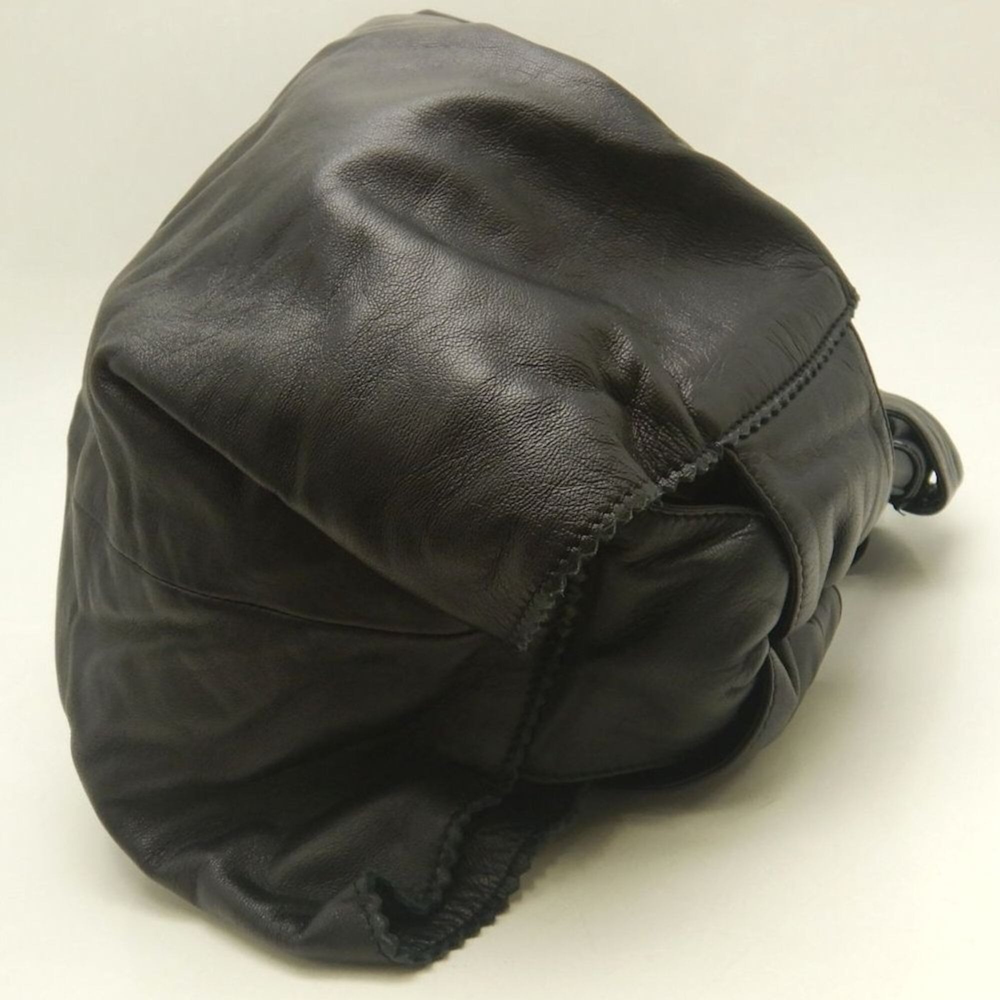 Loewe Nappa Aire Black Leather Handbag (Pre-Owned)