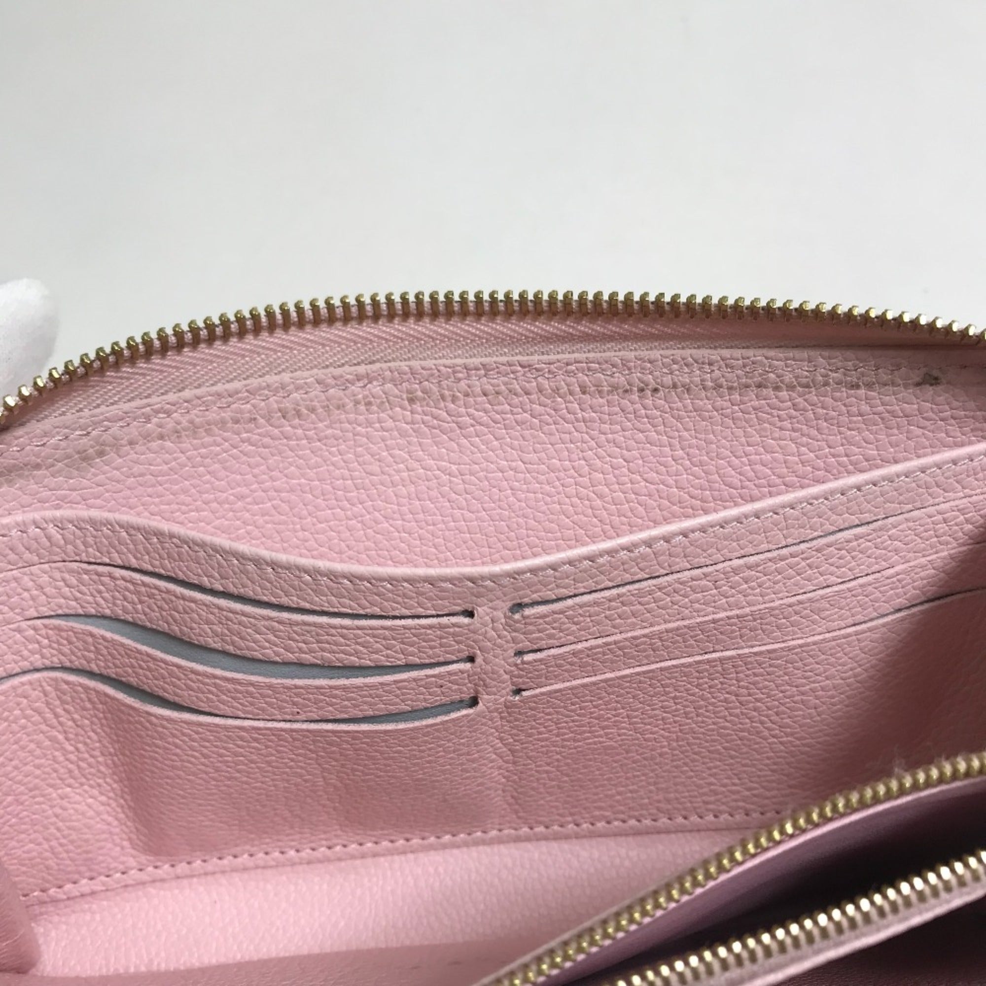Louis Vuitton Pink Other Long Wallet (Bi-Fold) (Pre-Owned)