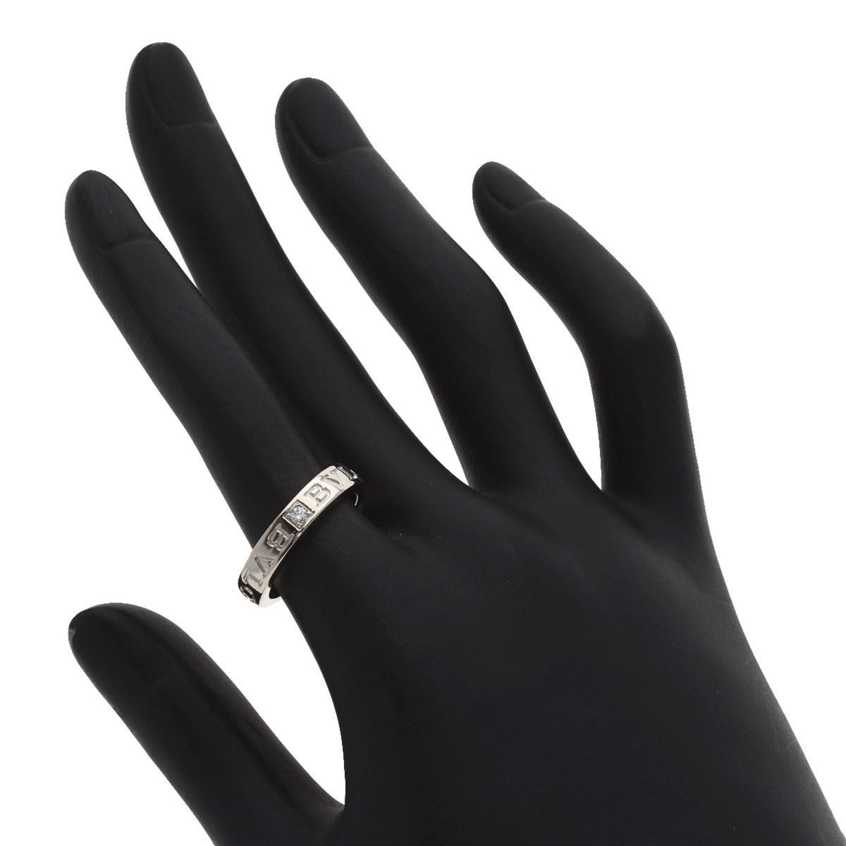 Bvlgari White Gold (18K) Band Ring (Pre-Owned)