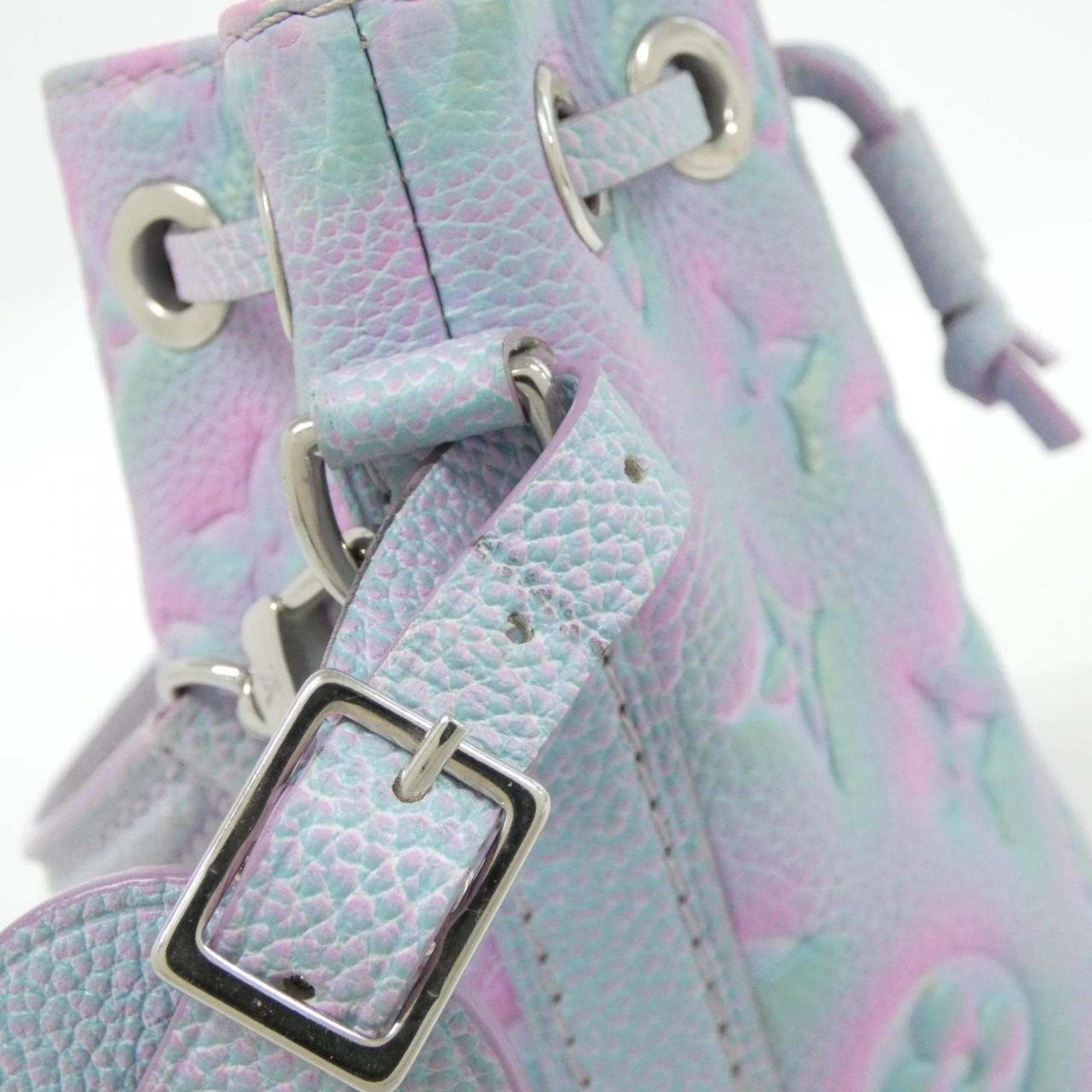 Louis Vuitton Lilac Leather Shoulder Bag (Pre-Owned)