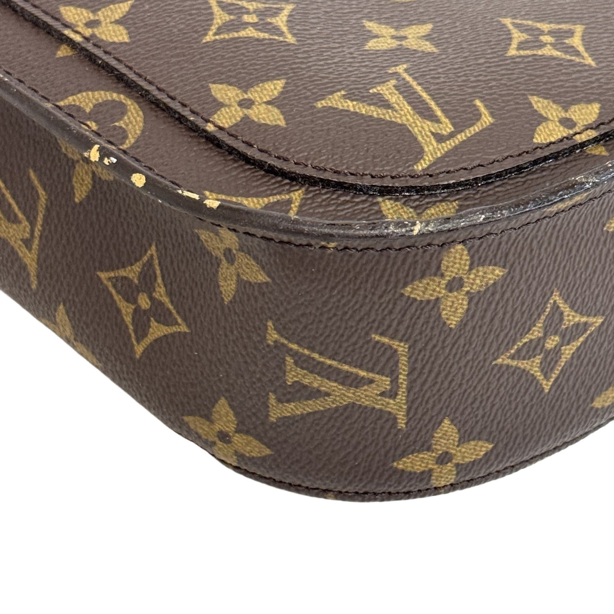 Louis Vuitton Brown Galle Monogram Monogram Crossbody Bag Pochette Shoulder Bag (Pre-Owned)