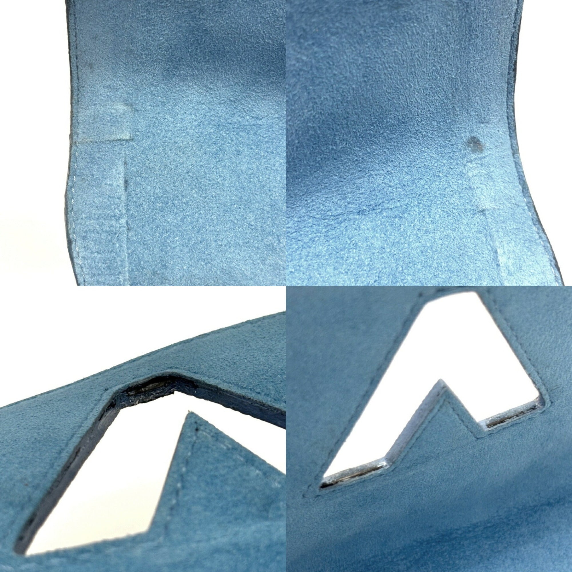 Louis Vuitton Epi Blue Light Blue Epi Leather Shoulder Bag (Pre-Owned)
