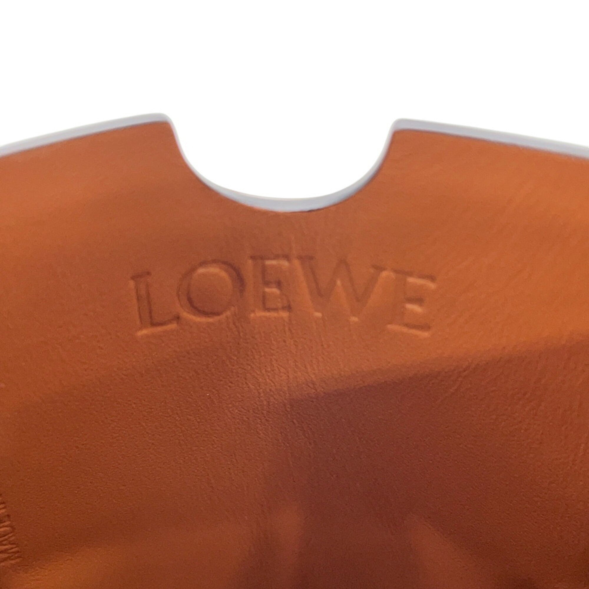 Loewe Brown Leather Handbag Shoulder Bag (Pre-Owned)