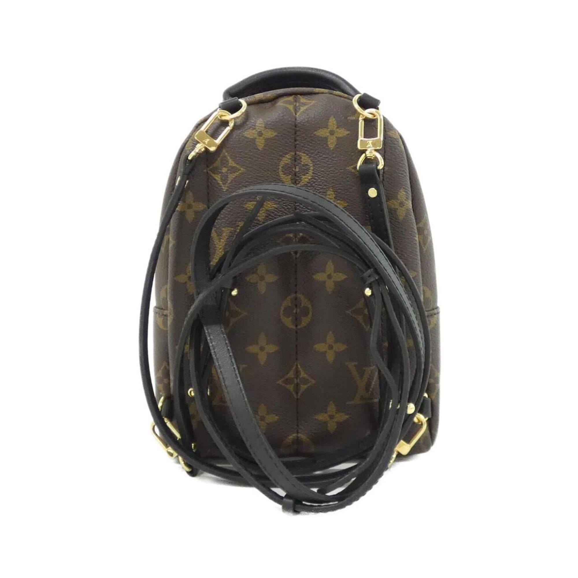 Louis Vuitton Monogram Marron Coated Canvas Backpack (Pre-Owned)