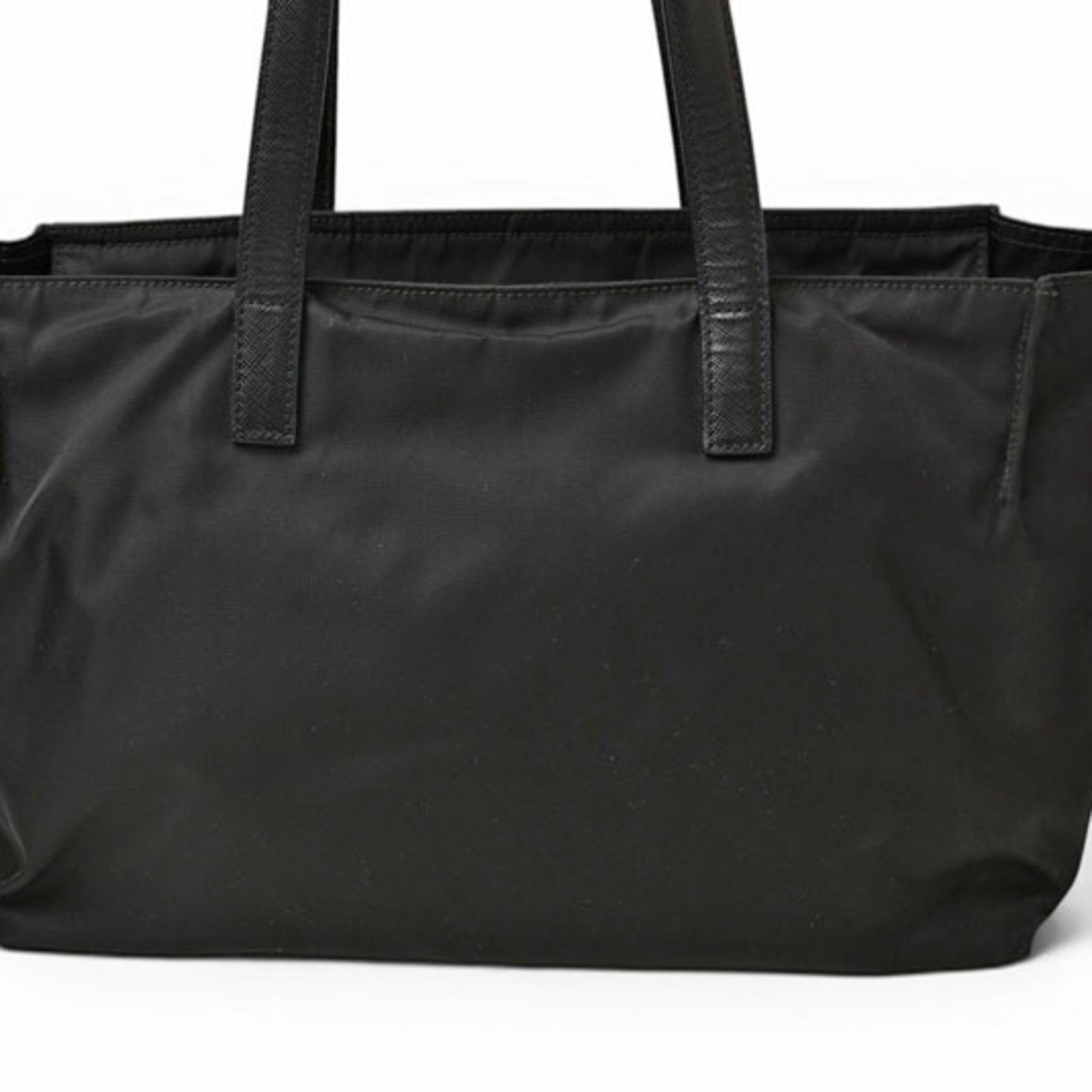 Prada Black Nero Nylon Tote Bag (Pre-Owned)