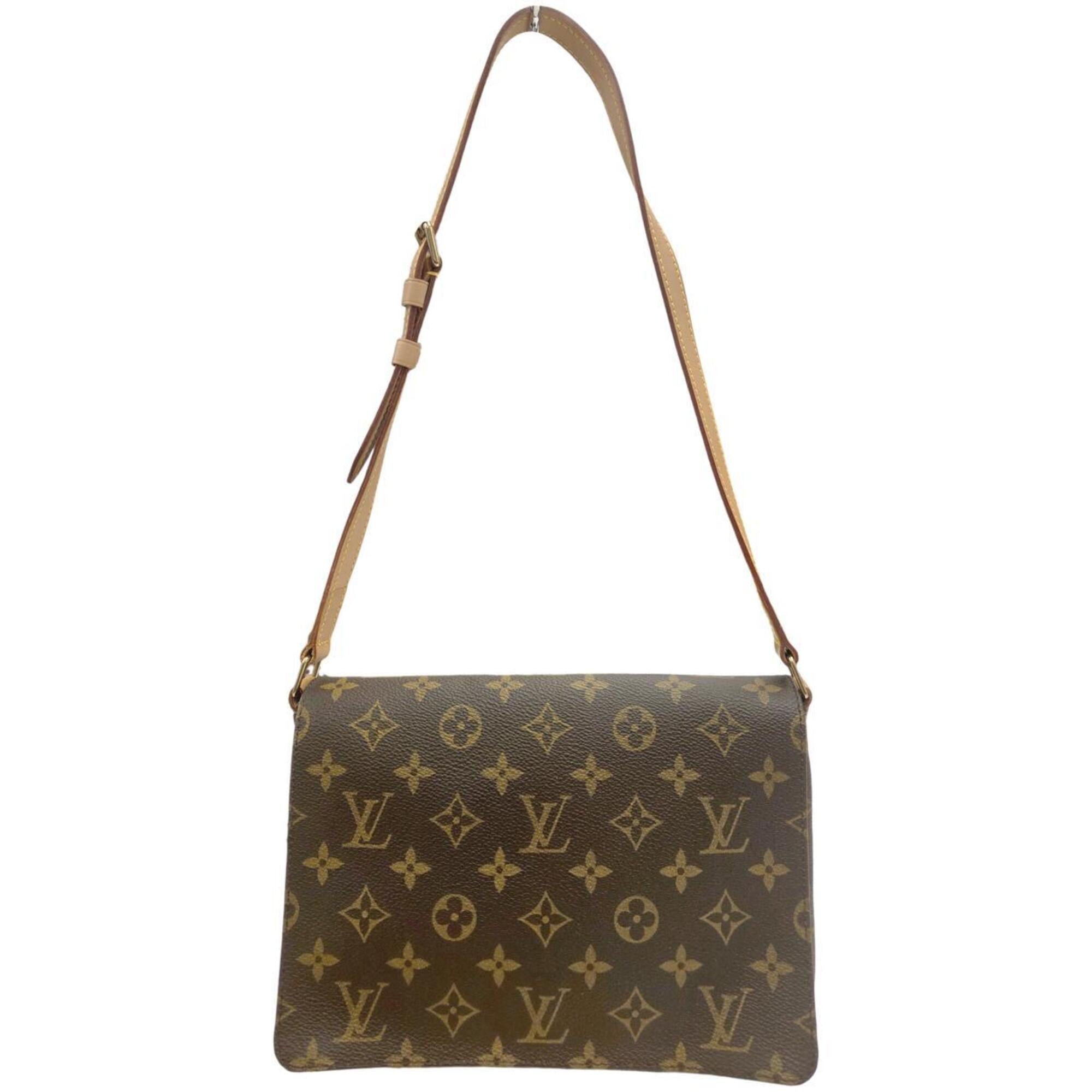 Louis Vuitton Brown Monogram Shoulder Bag (Pre-Owned)
