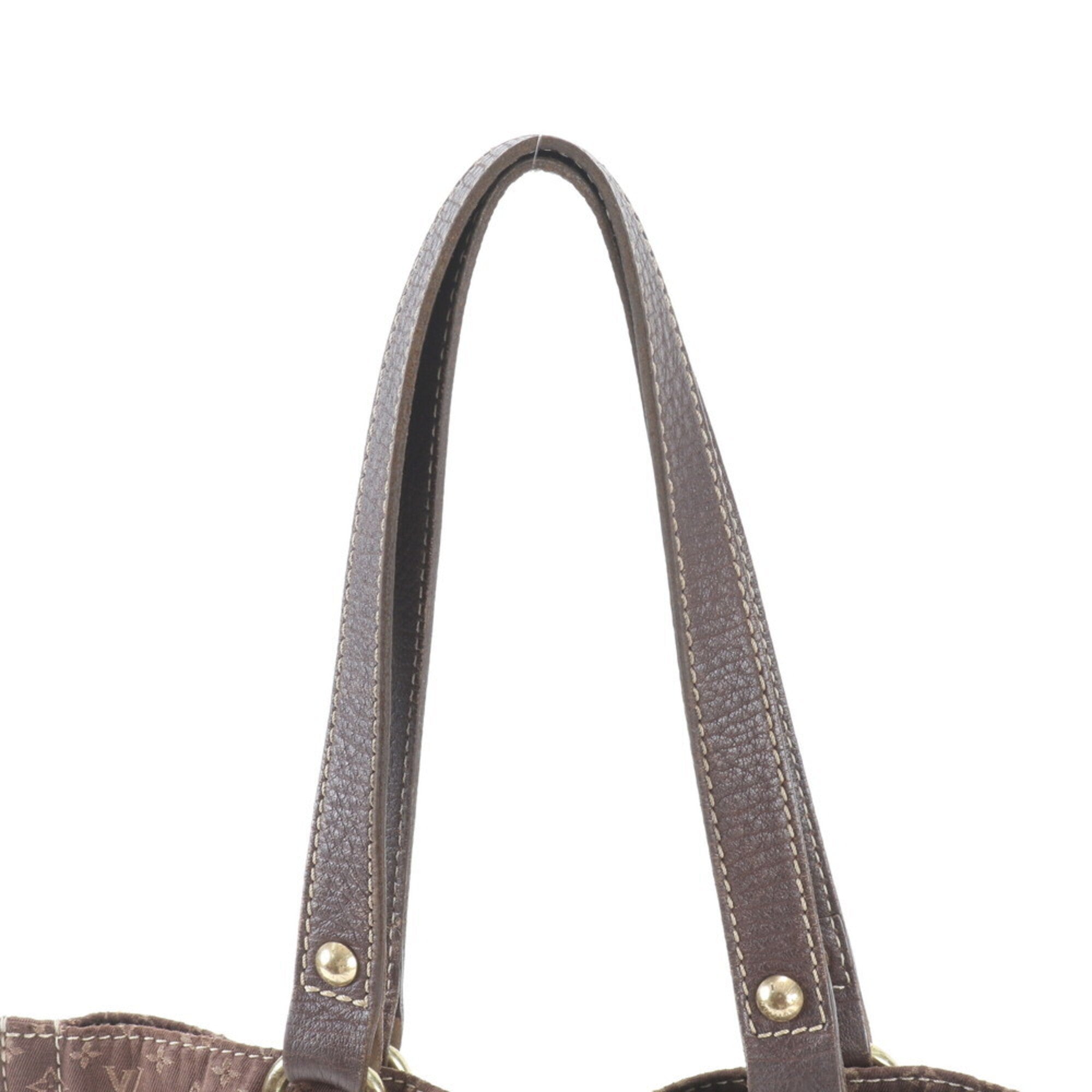 Louis Vuitton Monogram Mini Initials Ebene Leather Canvas Tote Bag (Pre-Owned)