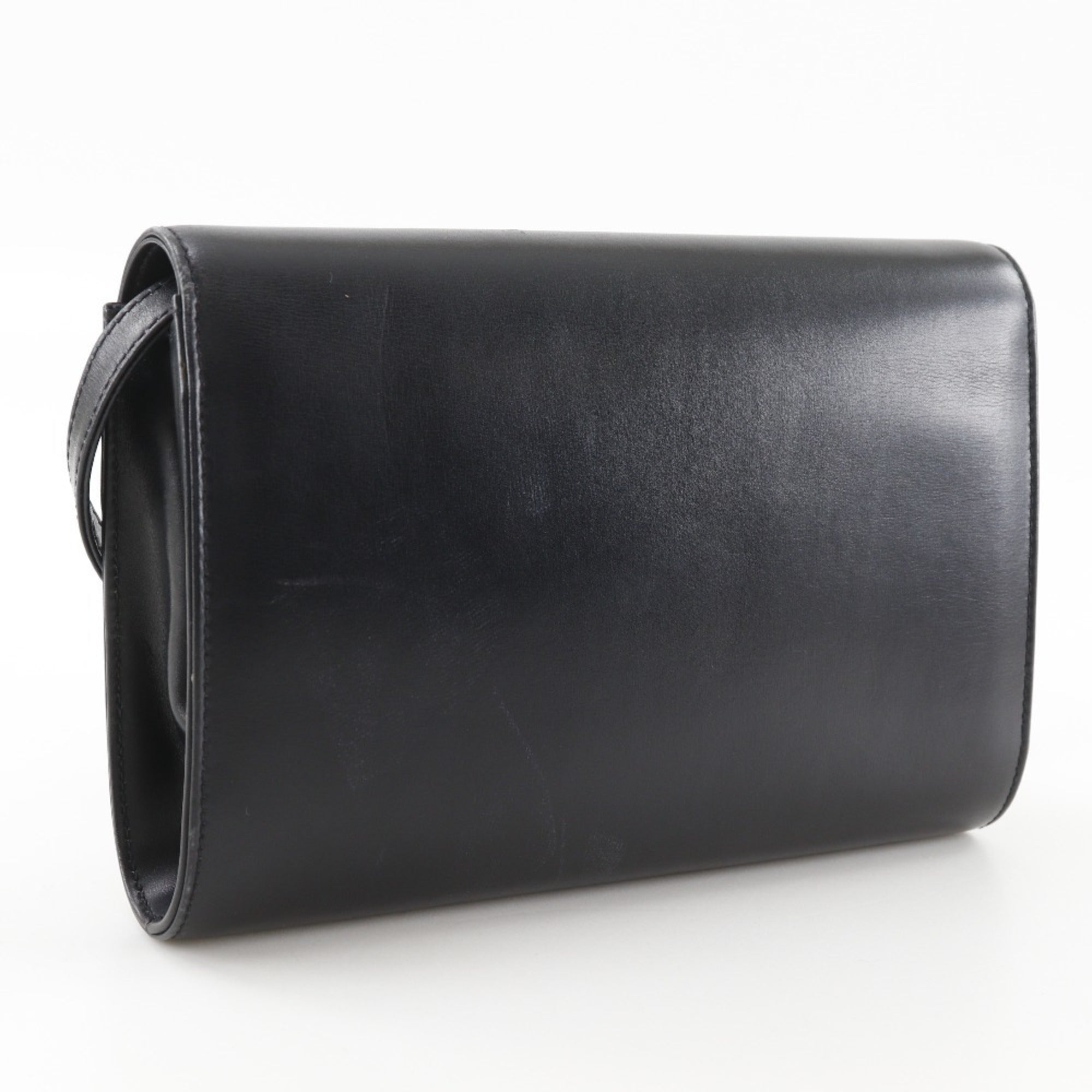 Gucci Black Leather Shoulder Bag (Pre-Owned)