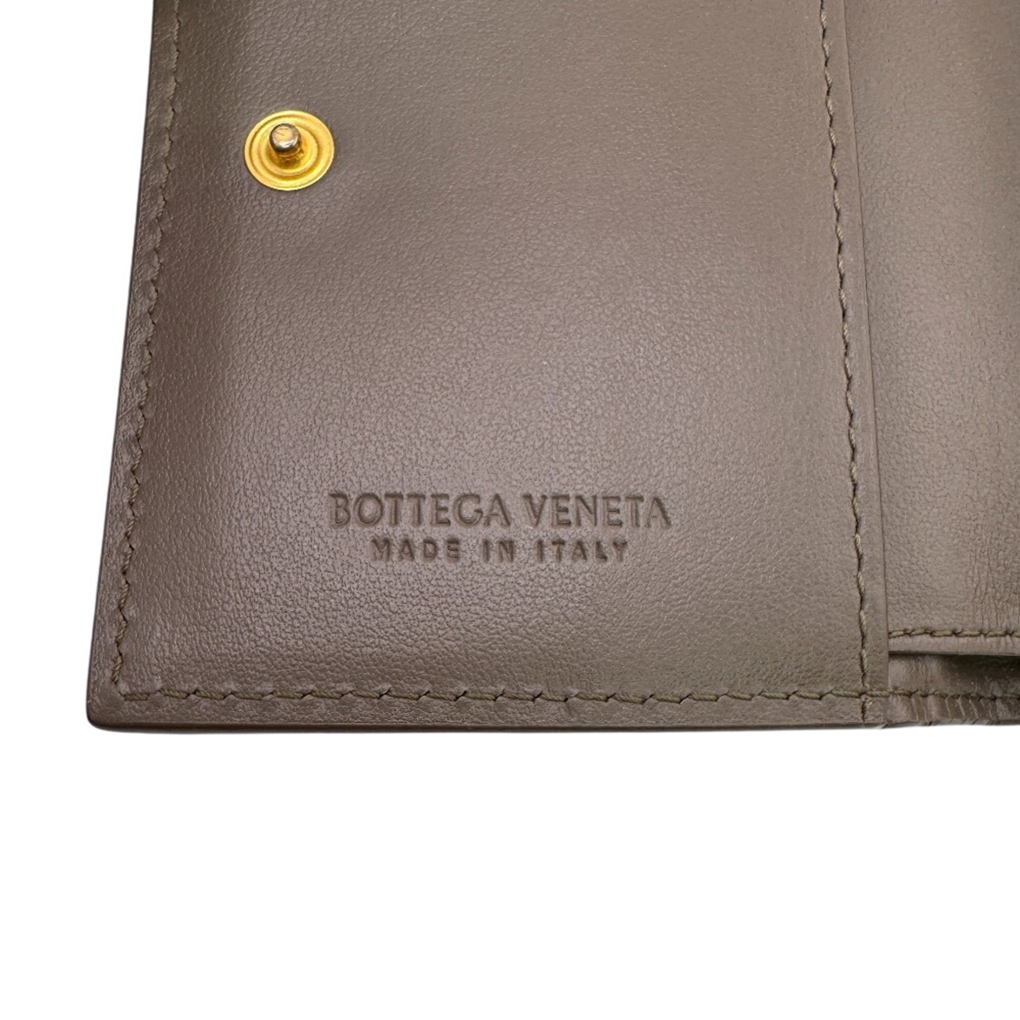 Bottega Veneta Brown Leather Wallet (Bi-Fold) (Pre-Owned)