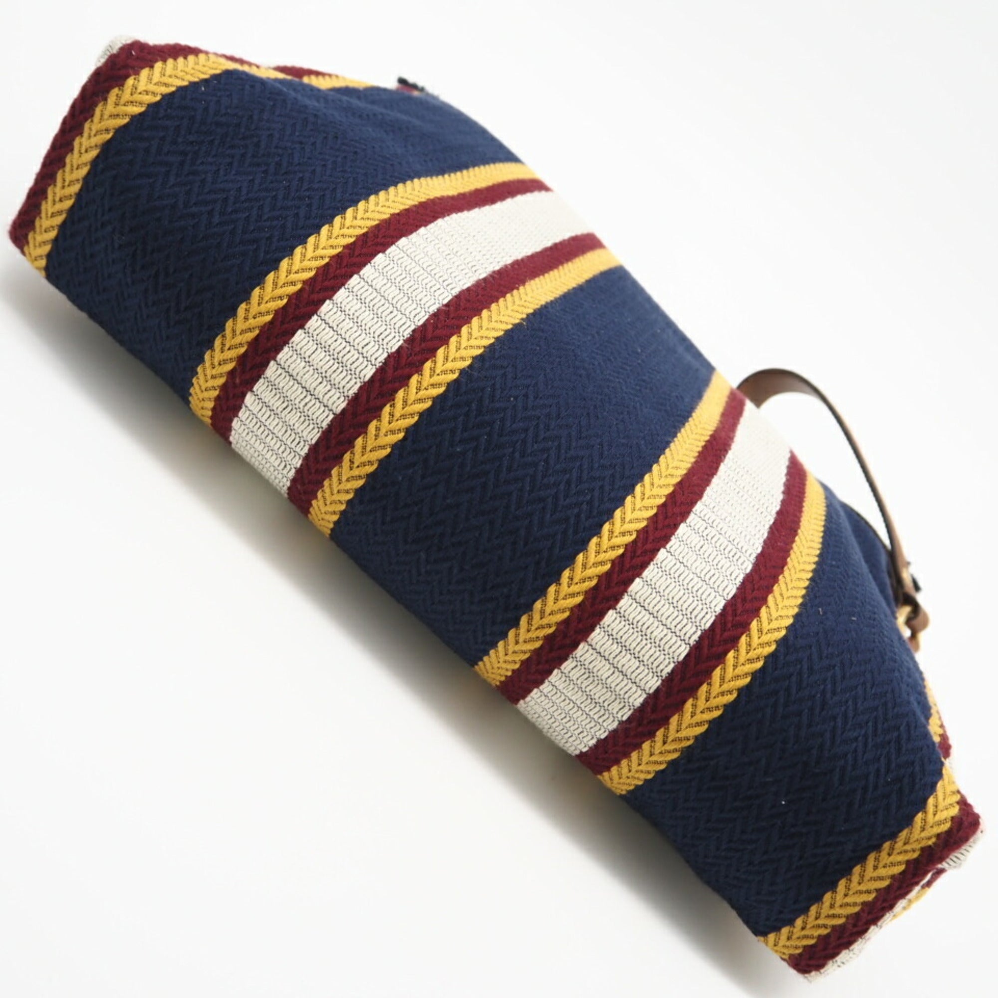 Gucci Multi-Color Navy Canvas Clutch Bag Pouch (Pre-Owned)