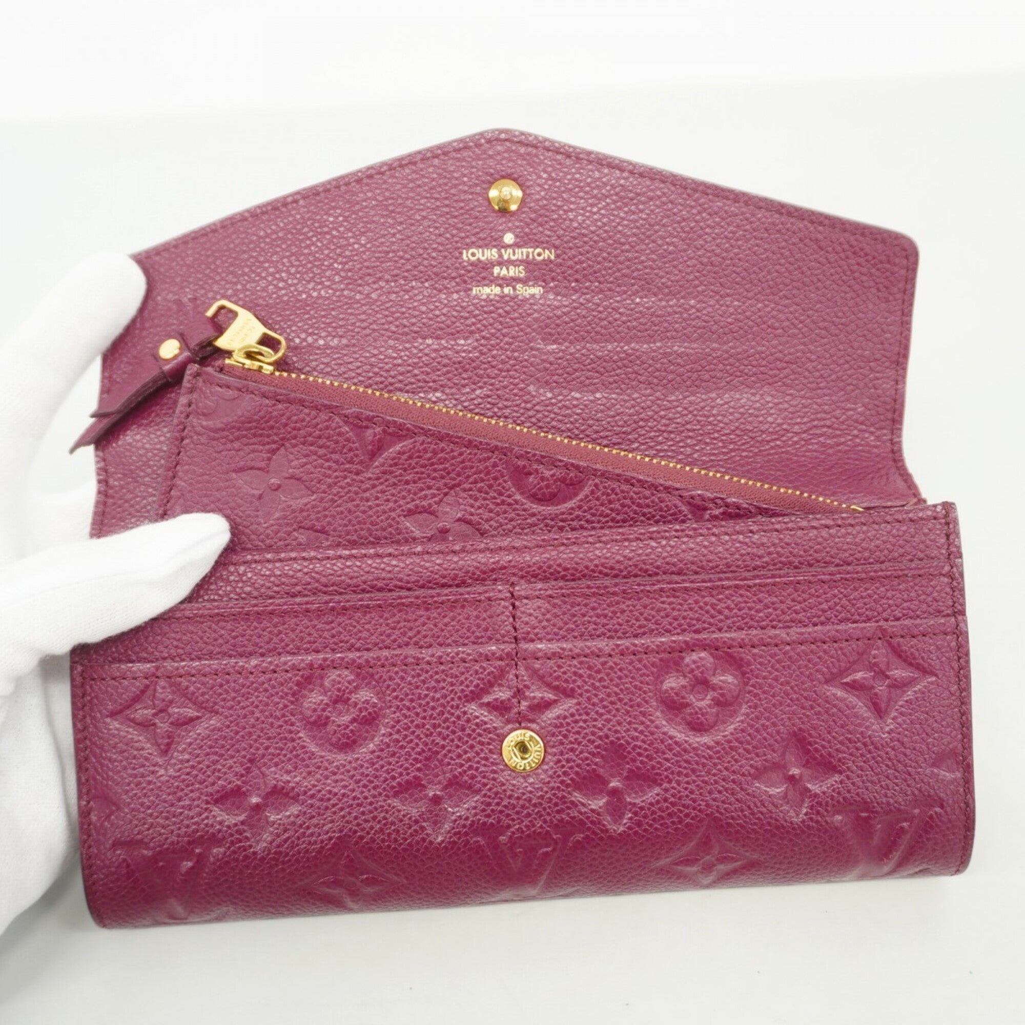 Louis Vuitton Aurore Long Wallet (Bi-Fold) (Pre-Owned)