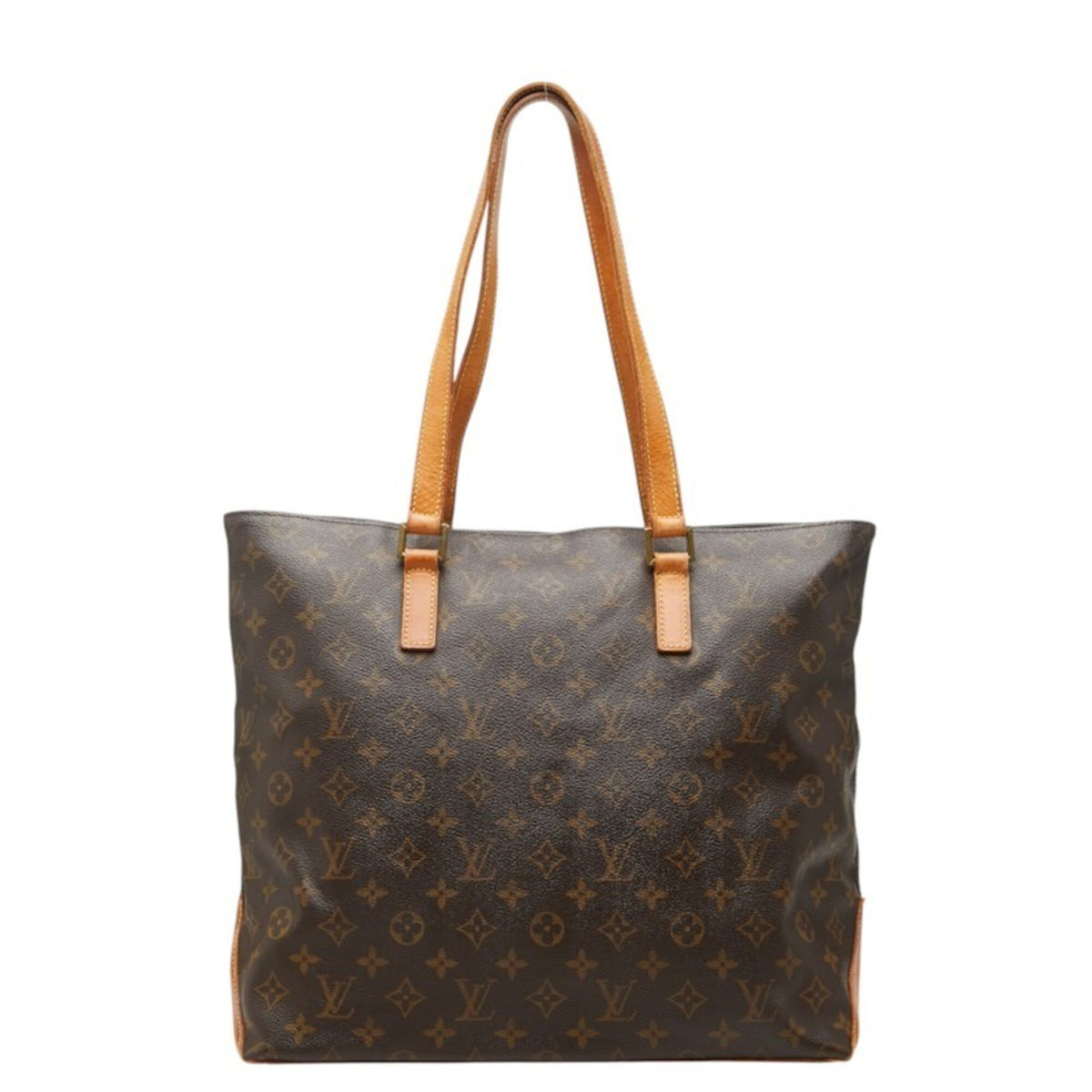Louis Vuitton Monogram Brown Pvc Leather Shoulder Bag Tote Bag (Pre-Owned)