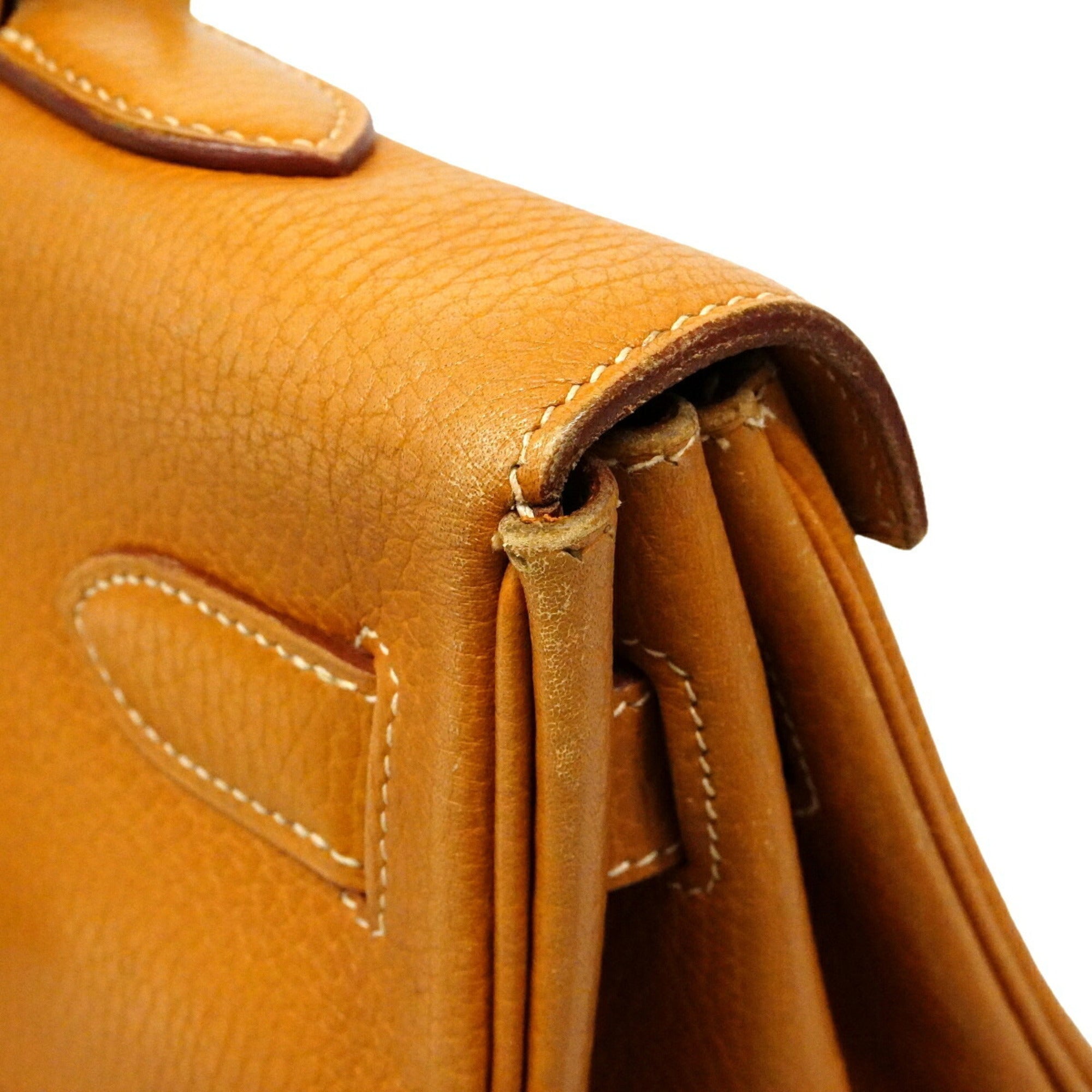 Hermes Natural Ardennes Leather Handbag (Pre-Owned)