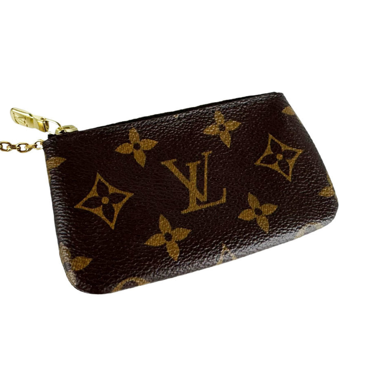 Louis Vuitton Brown Monogram White Monogram Leather Shoulder Bag (Pre-Owned)