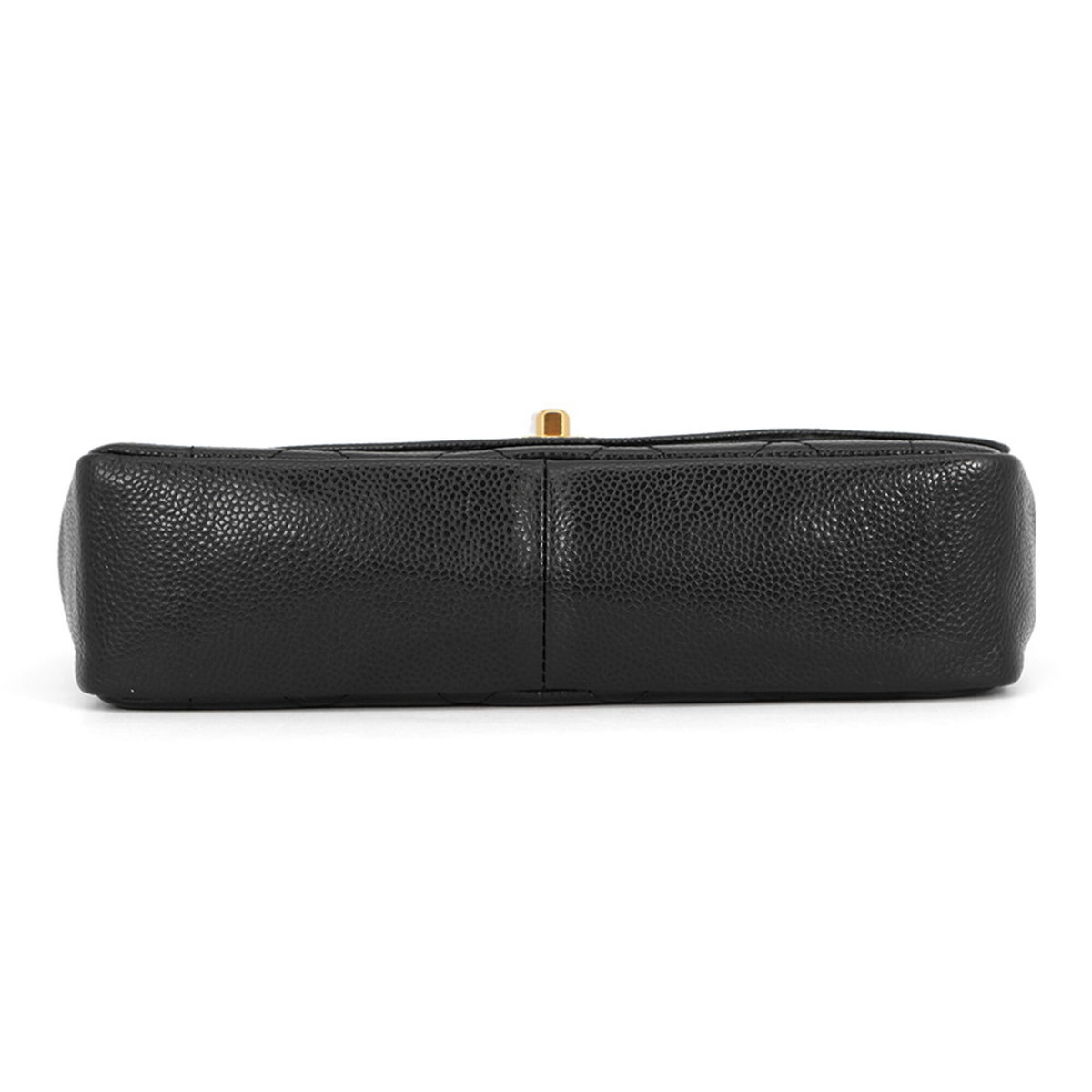 Chanel Black Grained Calfskin Handbag Shoulder Bag (Pre-Owned)