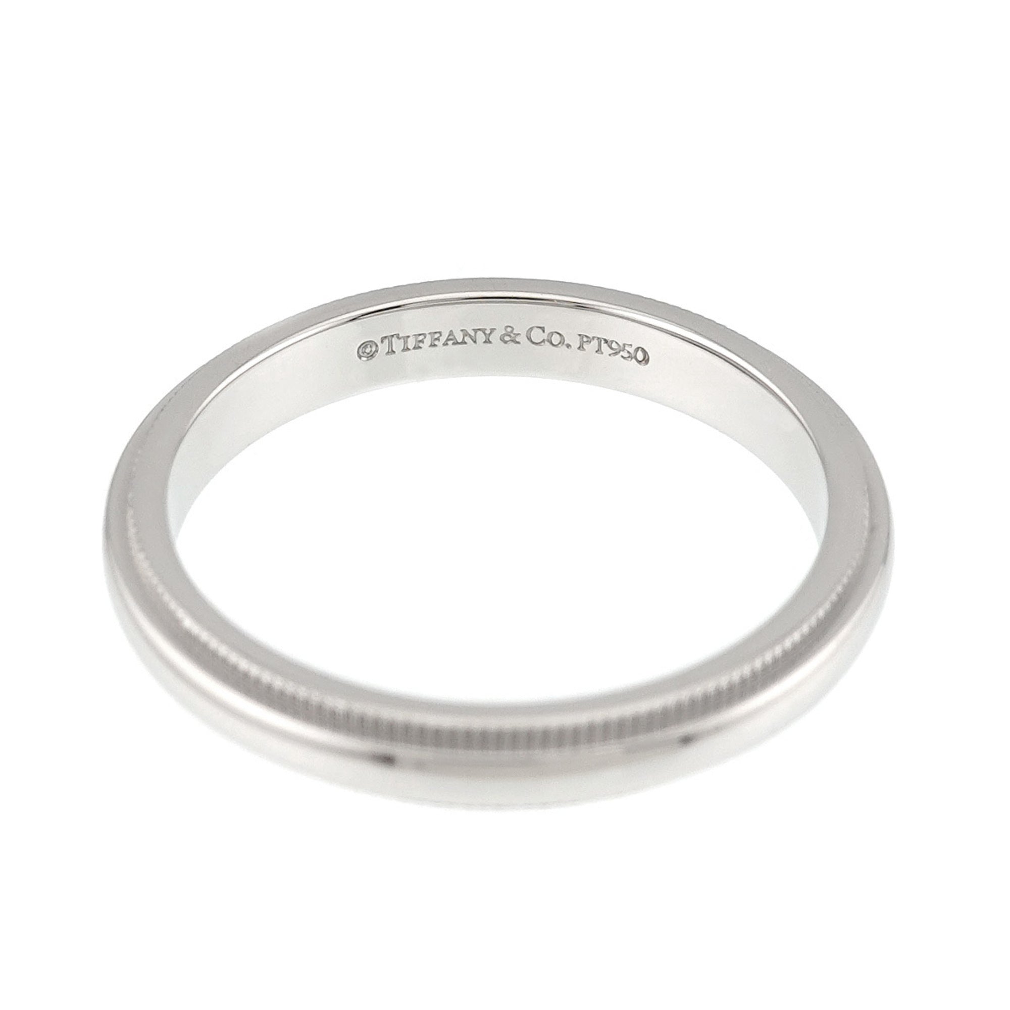 Tiffany Platinum 950 Band Ring (Pre-Owned)