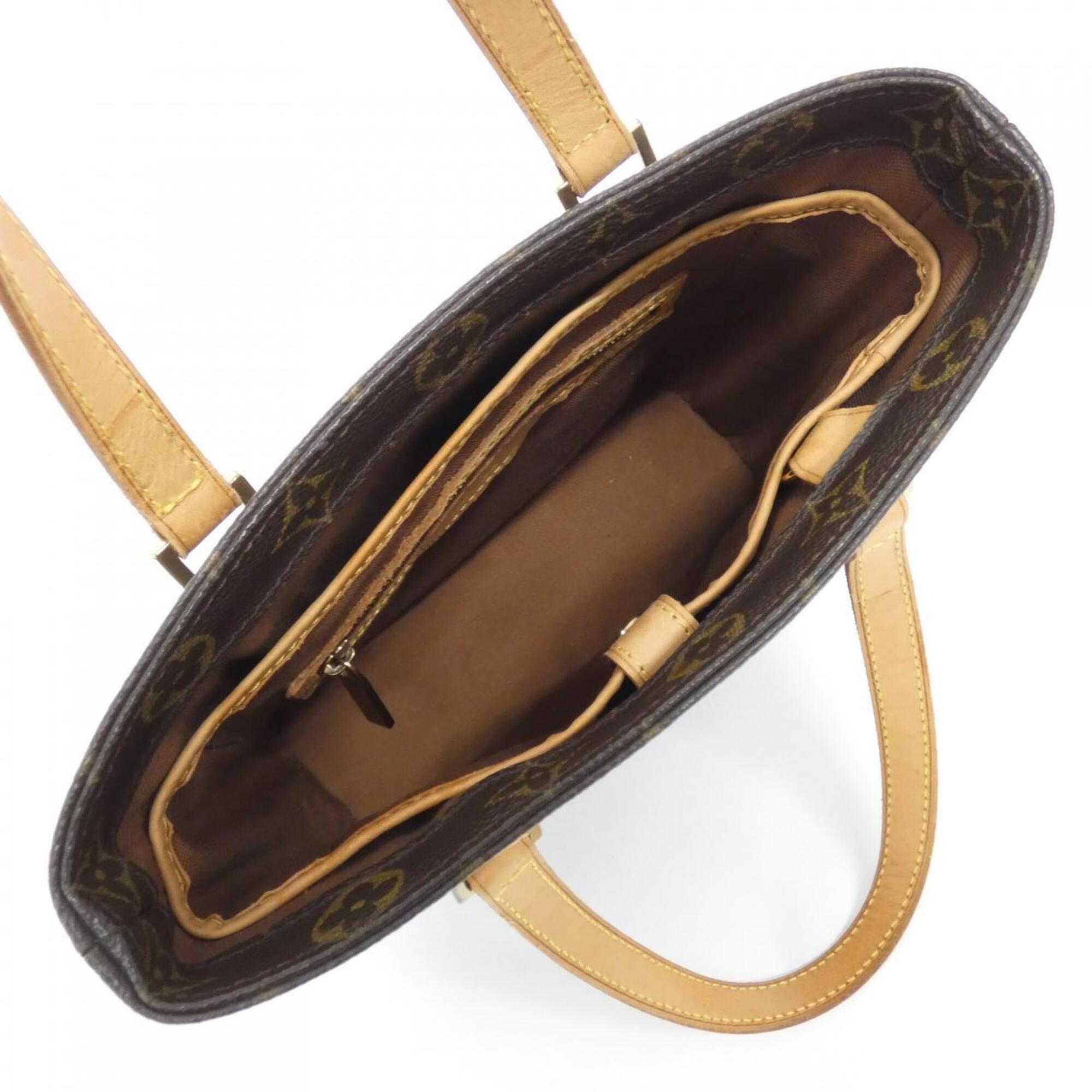 Louis Vuitton Brown Coated Canvas Handbag (Pre-Owned)
