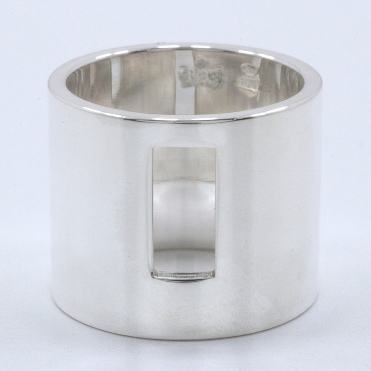 Gucci Silver 925 Band Ring (Pre-Owned)