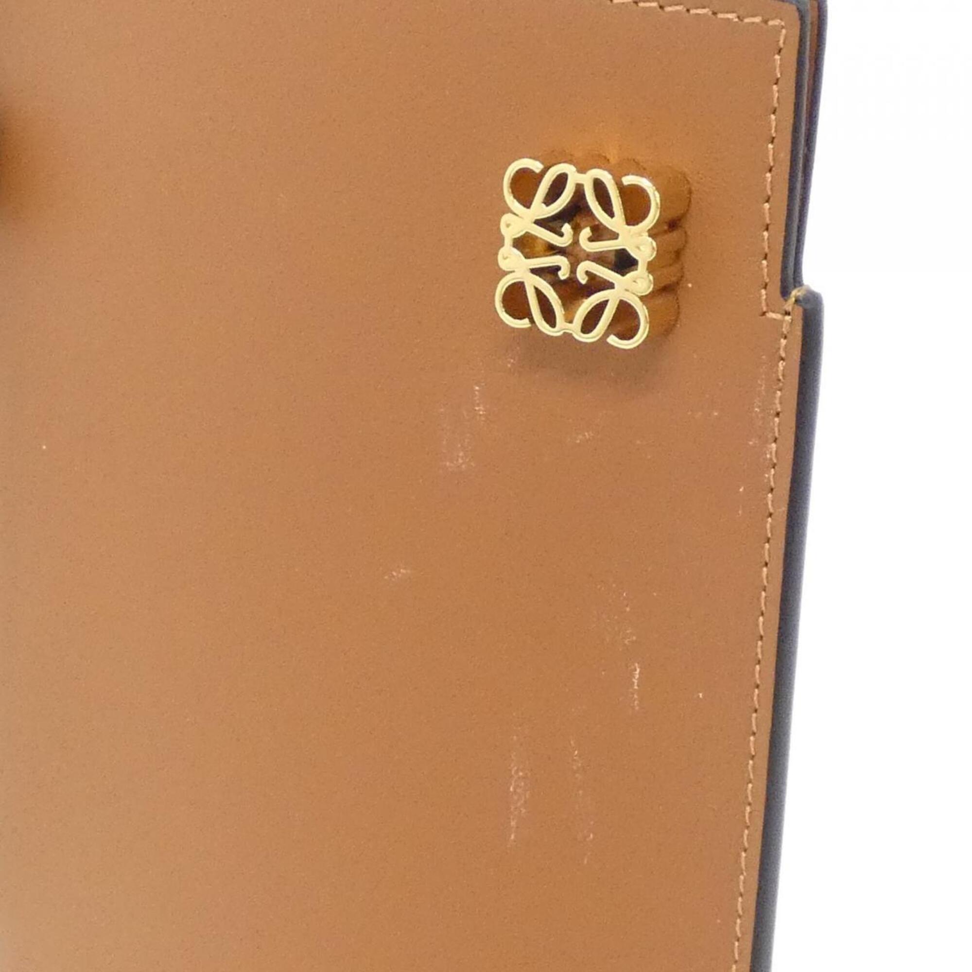 Loewe Brown Leather Shoulder Bag (Pre-Owned)