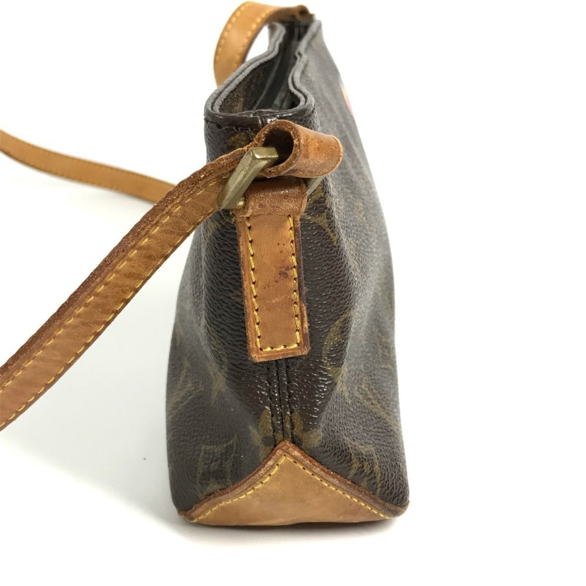Louis Vuitton Brown Monogram Panda Monogram Canvas Pochette Shoulder Bag (Pre-Owned)