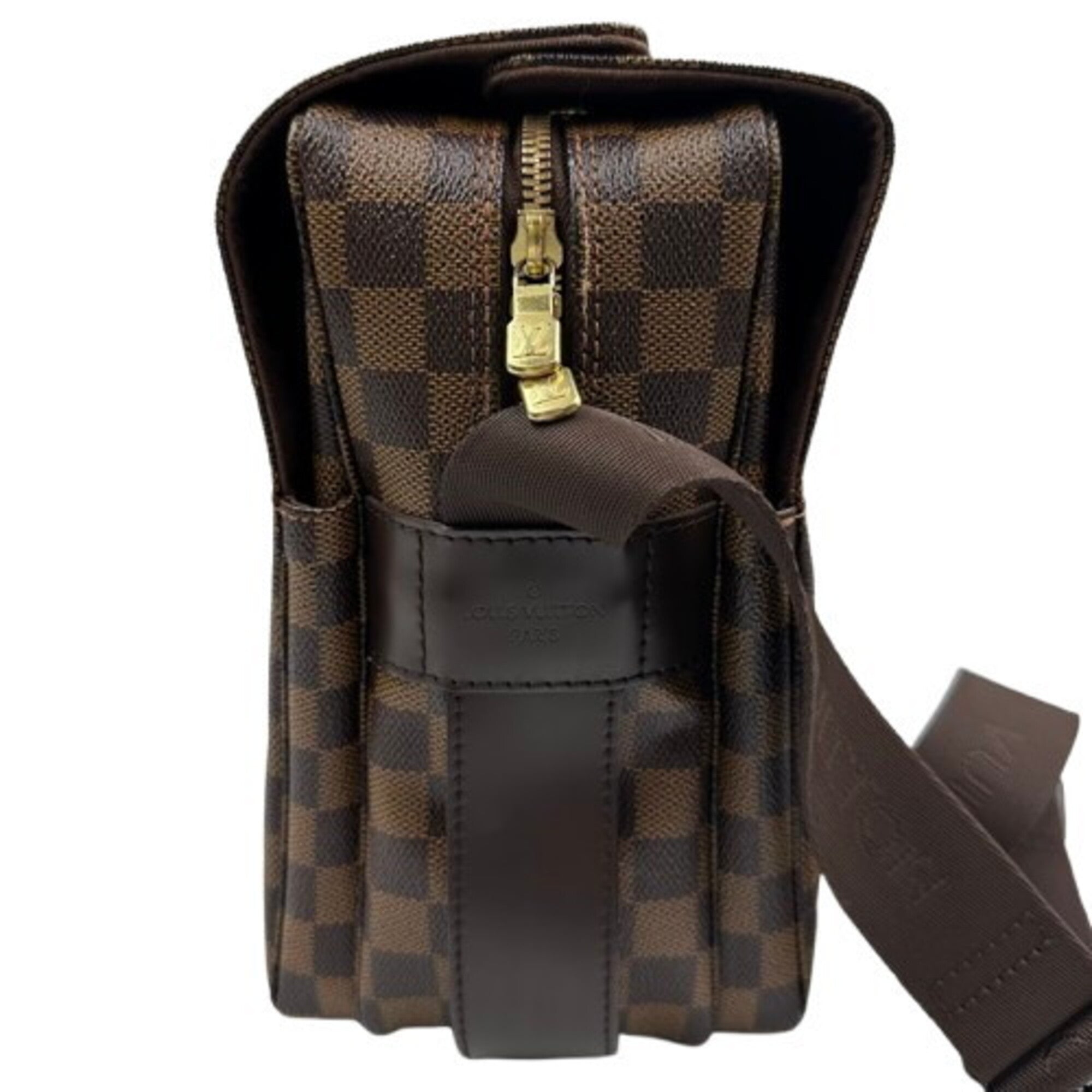 Louis Vuitton Damier Brown Pvc Shoulder Bag (Pre-Owned)