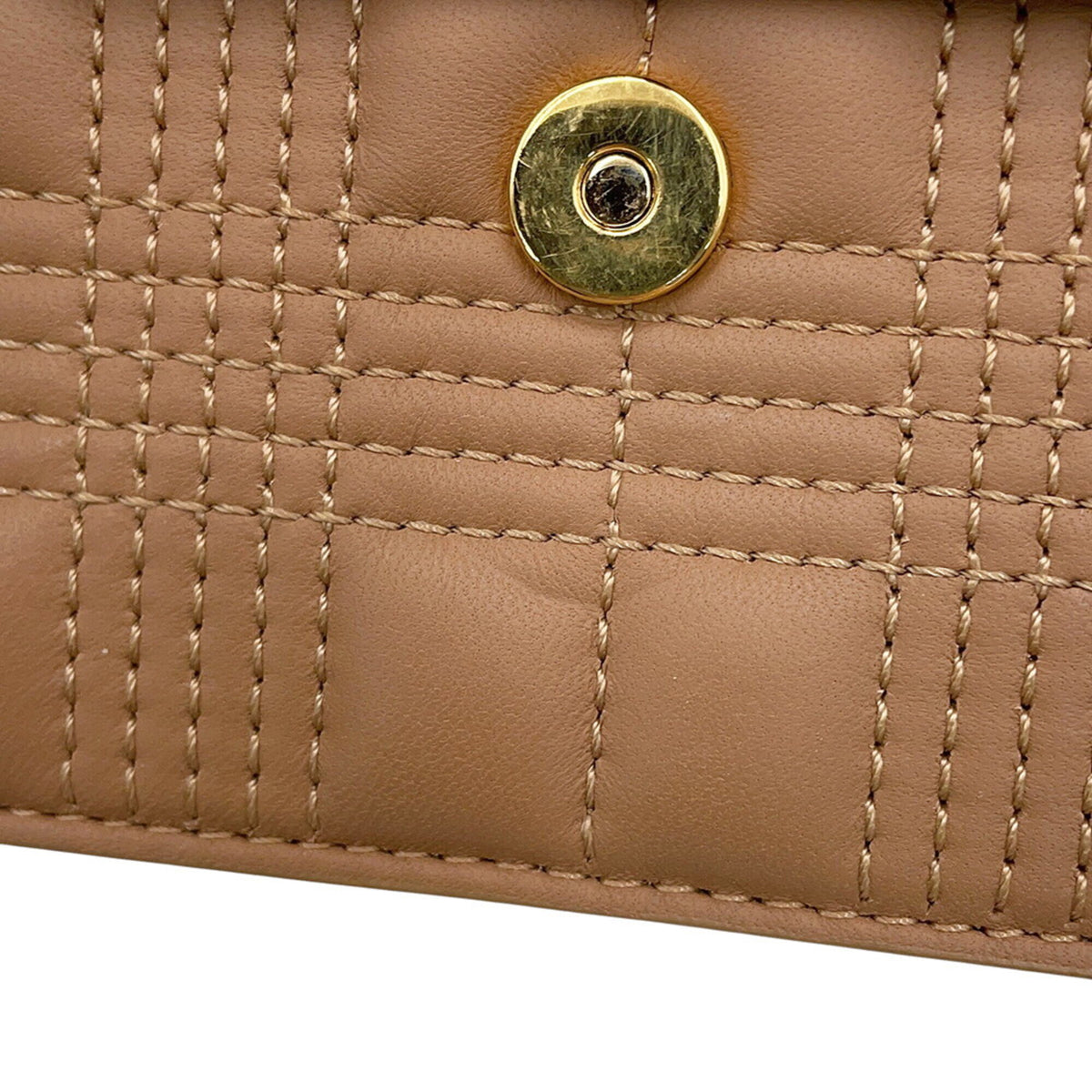 Burberry Brown Leather Fanny Pack (Pre-Owned)