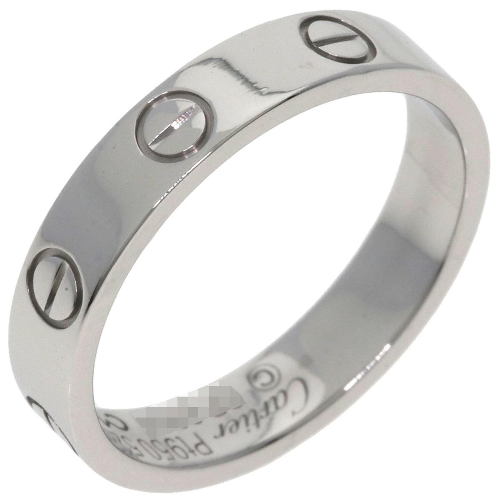 Cartier Platinum 950 Band Ring (Pre-Owned)