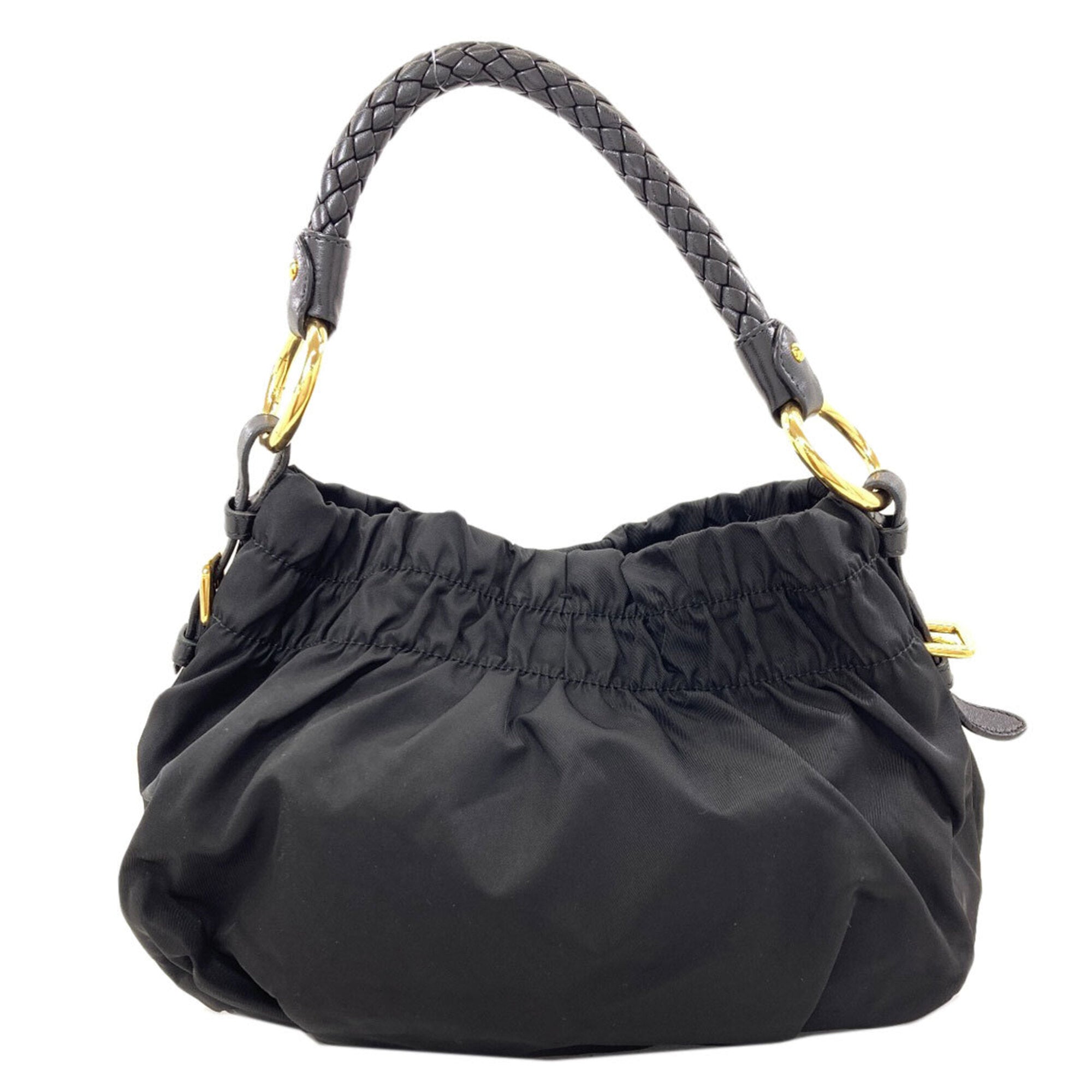 Prada Black Nylon Handbag (Pre-Owned)