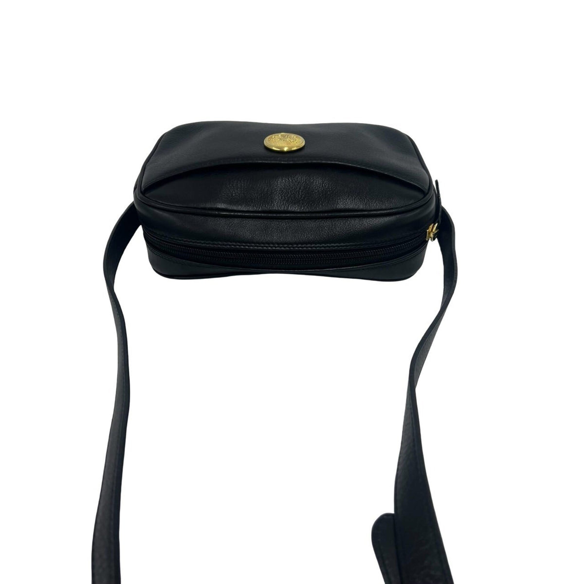Burberry Black Leather Shoulder Bag (Pre-Owned)