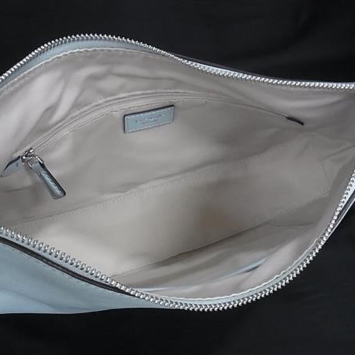 Kate Spade Light Blue Leather Handbag Shoulder Bag (Pre-Owned)