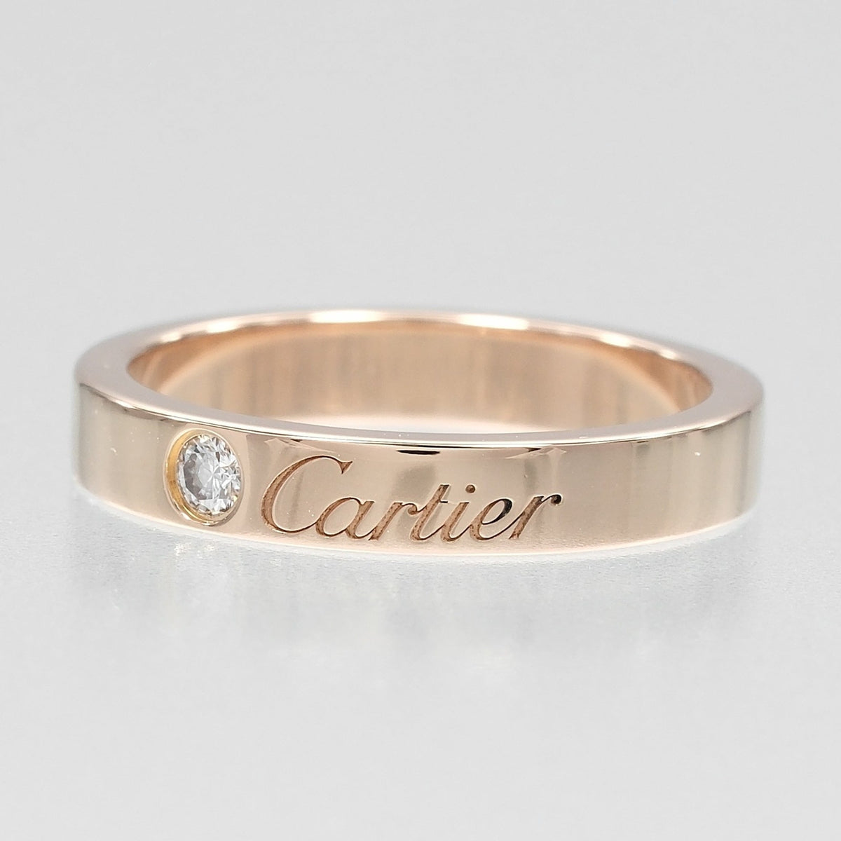 Cartier Pink Gold Pink Gold (18K) Band Ring (Pre-Owned)