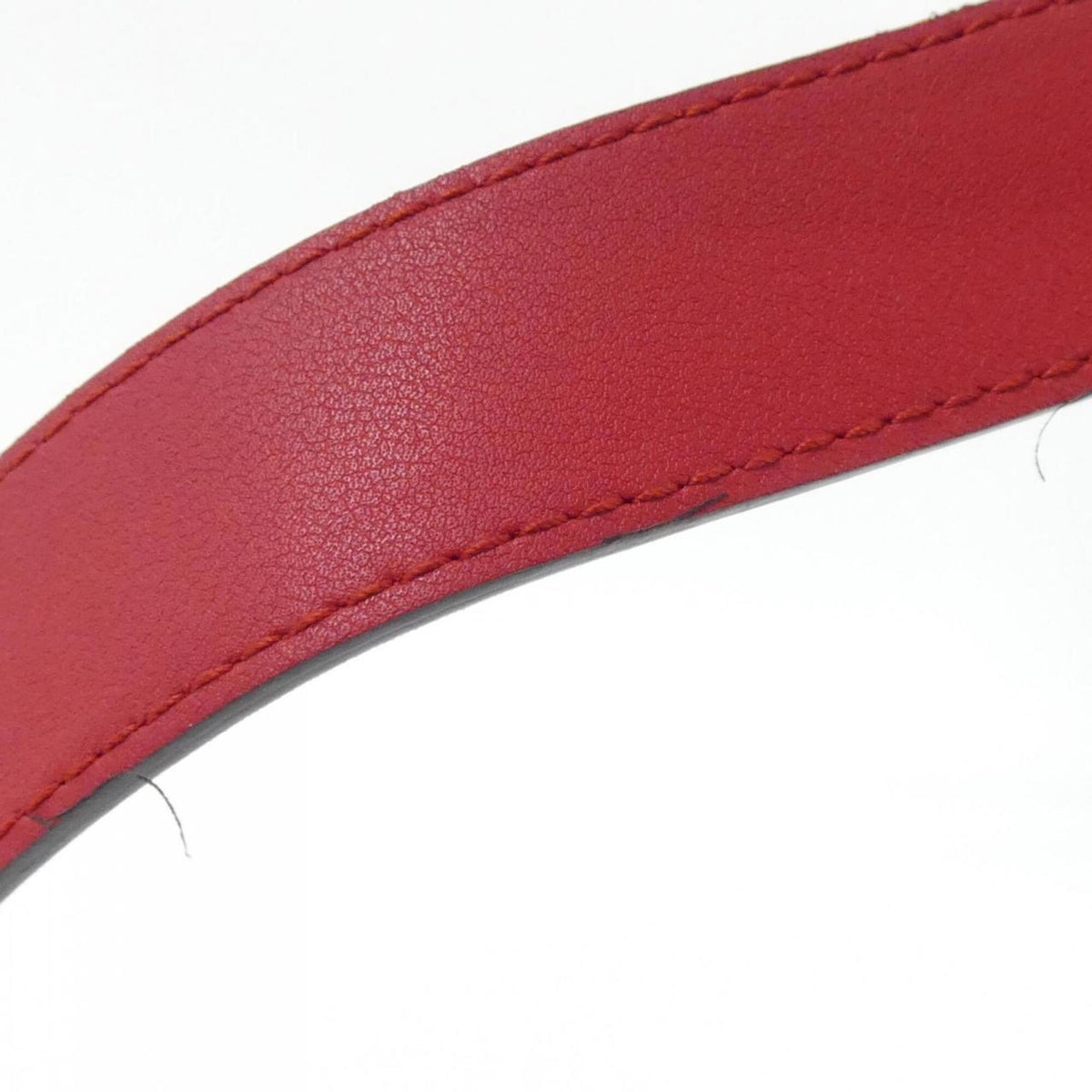 Gucci Gg Marmont Red Color Leather Fanny Pack (Pre-Owned)