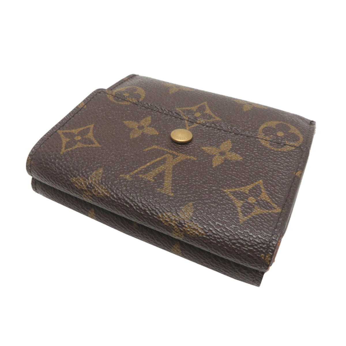 Louis Vuitton Brown Monogram Wallet (Bi-Fold) (Pre-Owned)