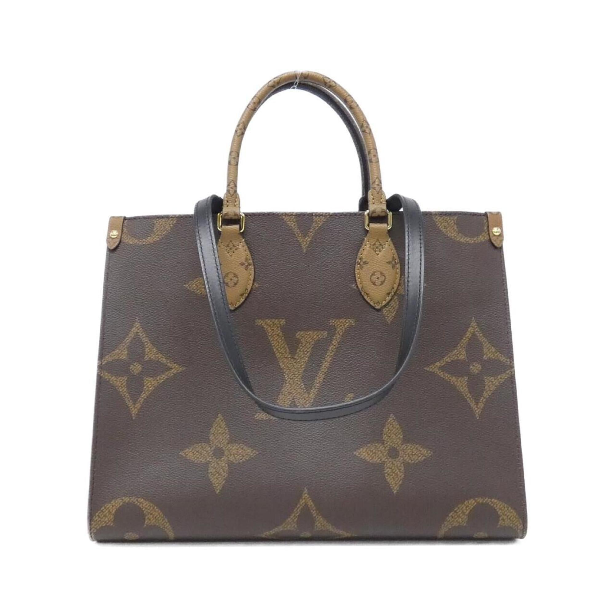 Louis Vuitton Marron Coated Canvas Handbag (Pre-Owned)