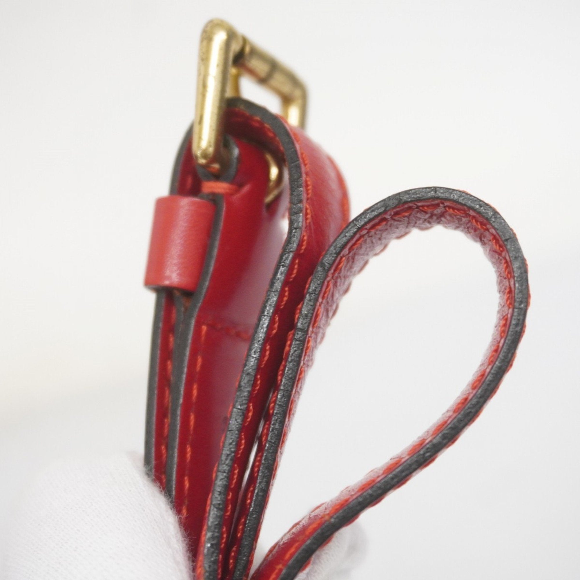 Louis Vuitton Castilian Red Handbag (Pre-Owned)