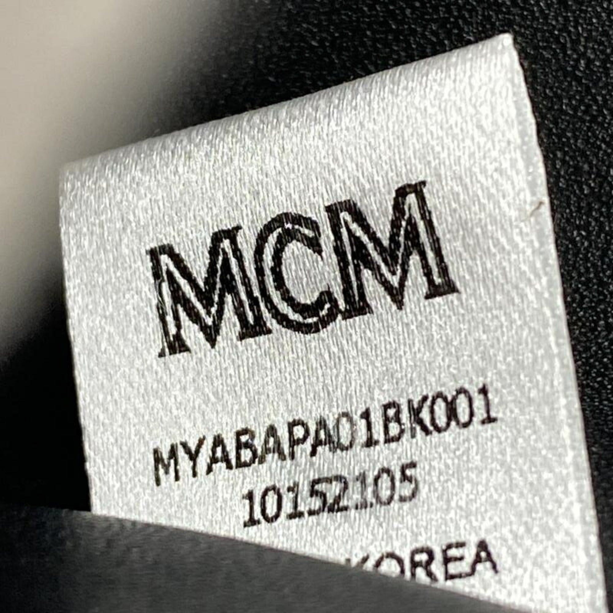 Mcm Black Coin Purse/Coin Case (Pre-Owned)