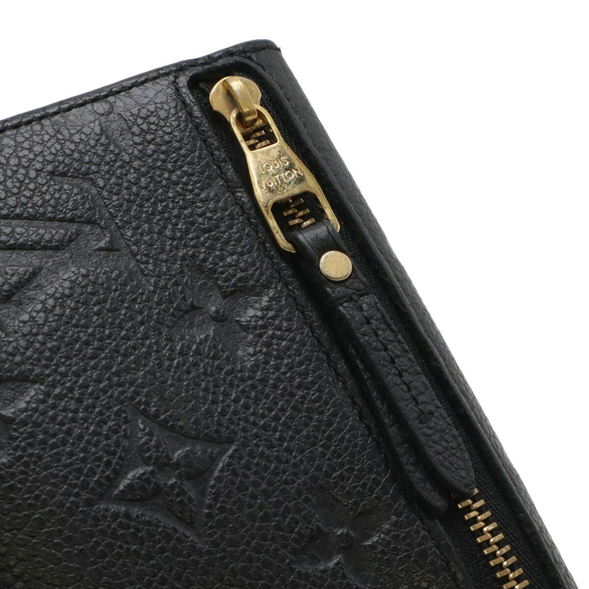 Louis Vuitton Black Noir Monogram Empreinte Coin Purse/Coin Case (Pre-Owned)