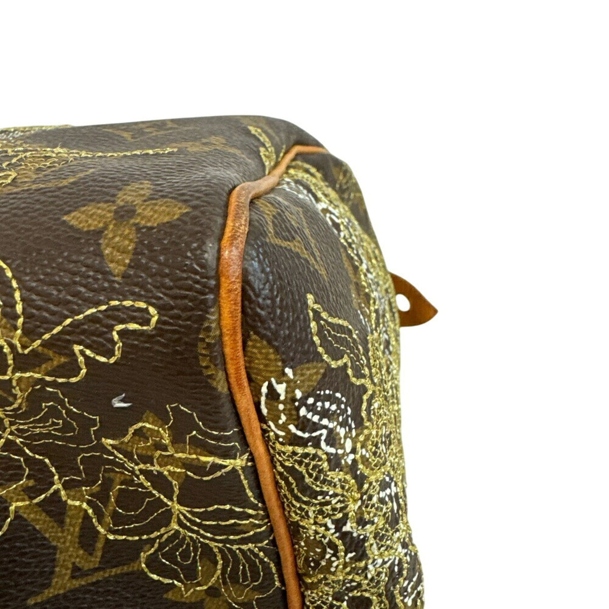 Louis Vuitton Brown Monogram Leather Boston Bag Handbag (Pre-Owned)