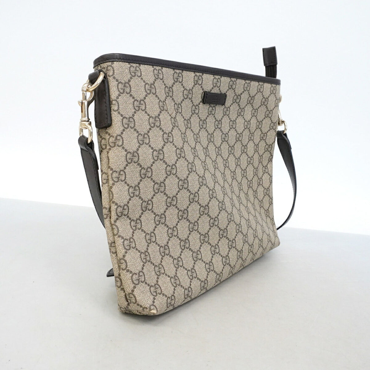 Gucci Brown Pvc Shoulder Bag (Pre-Owned)