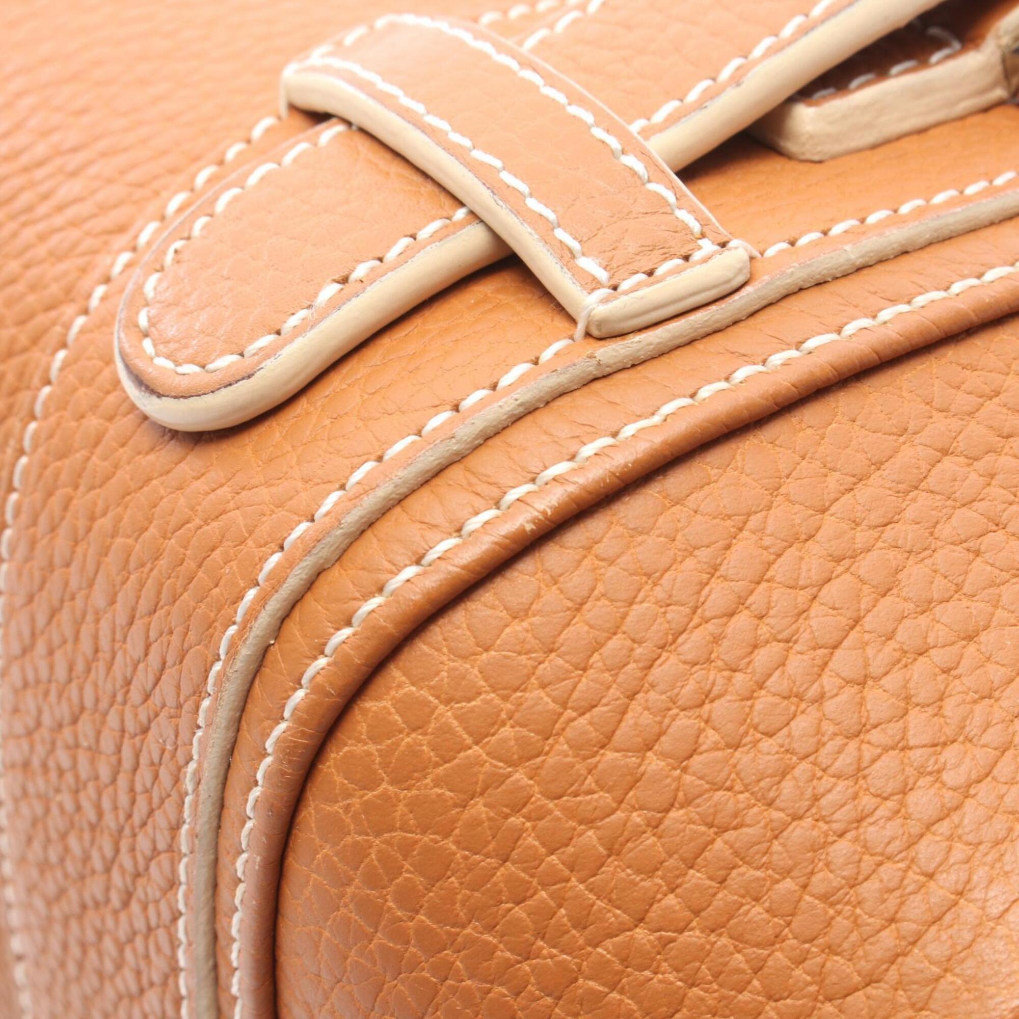 Loewe Senda Brown Leather Handbag (Pre-Owned)