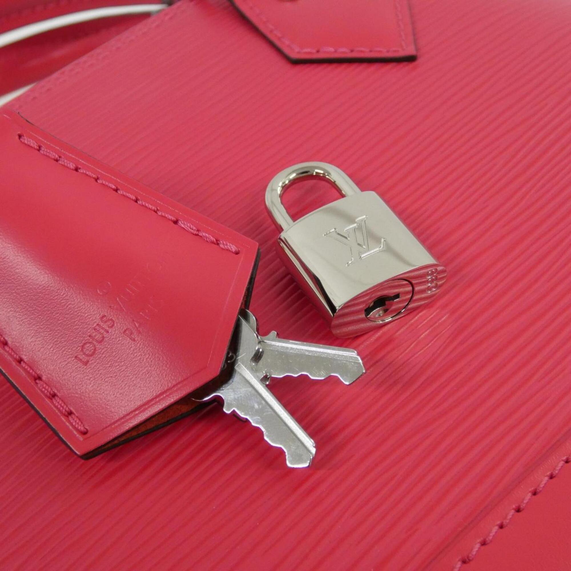 Louis Vuitton Grenade Pink Leather Handbag (Pre-Owned)