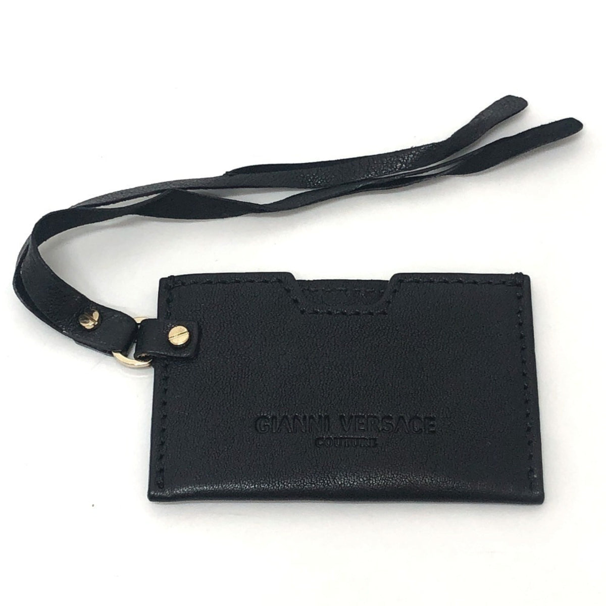 Valentino Black Leather Handbag Shoulder Bag (Pre-Owned)