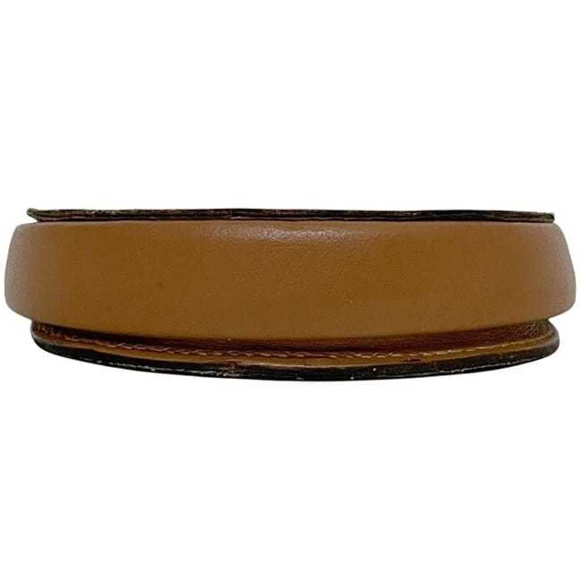 Celine Brown Pvc Leather Coin Purse/Coin Case (Pre-Owned)