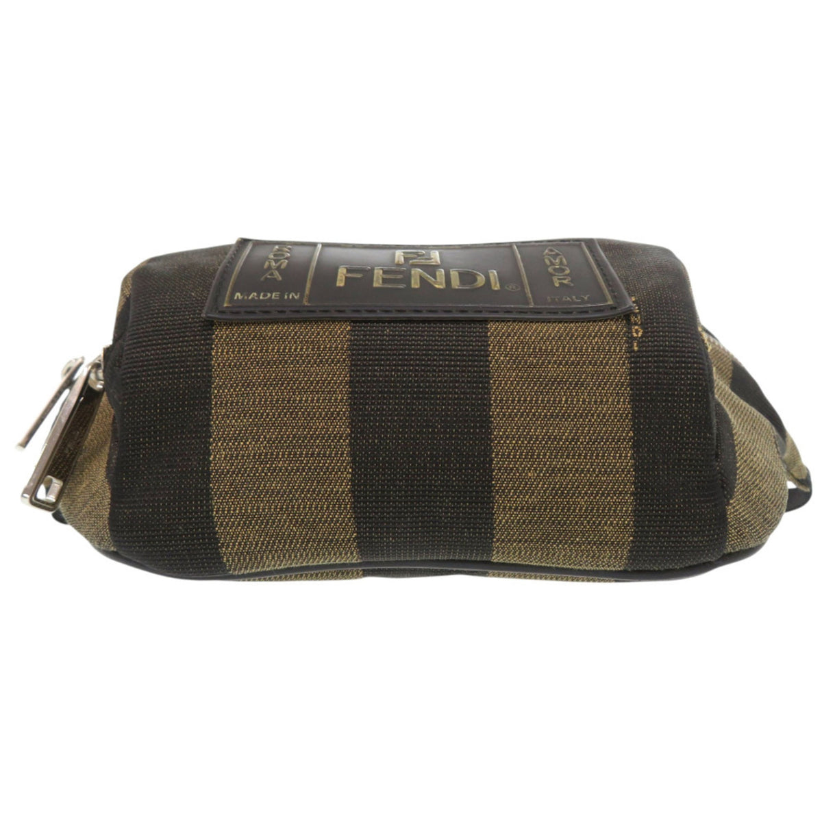 Fendi Brown Canvas Sling Bag (Pre-Owned)