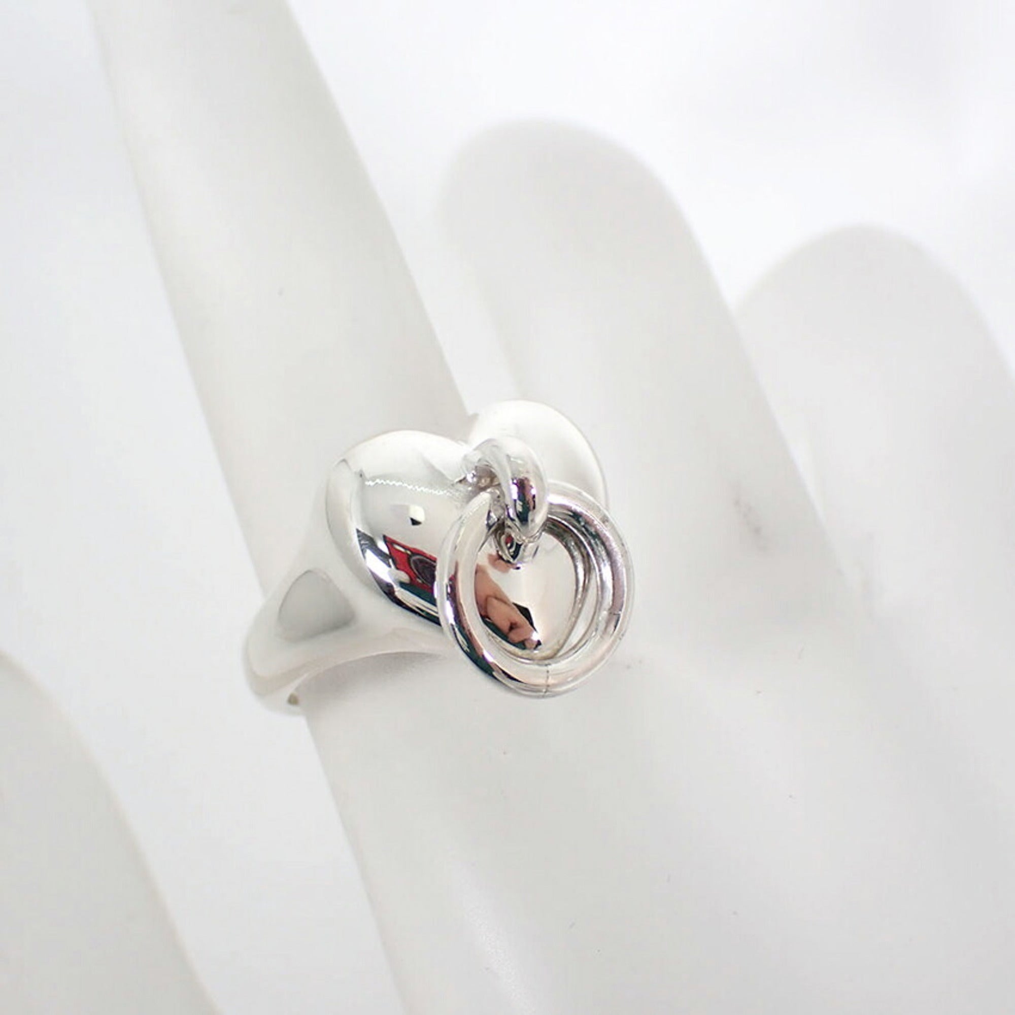 Tiffany Yellow Gold (18K) Sterling Silver 925 Band Ring (Pre-Owned)