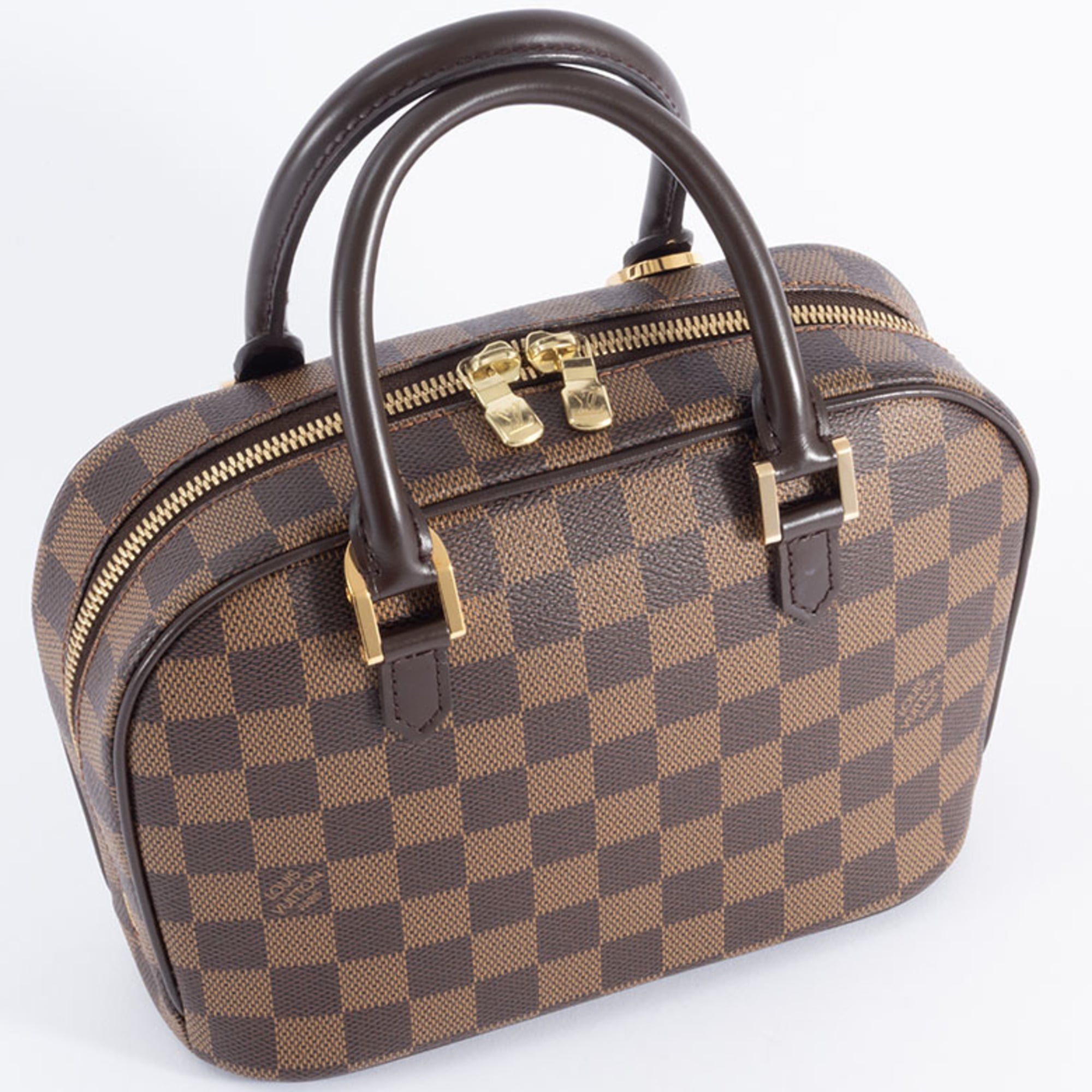 Louis Vuitton Damier Damier Canvas Ebene Handbag (Pre-Owned)