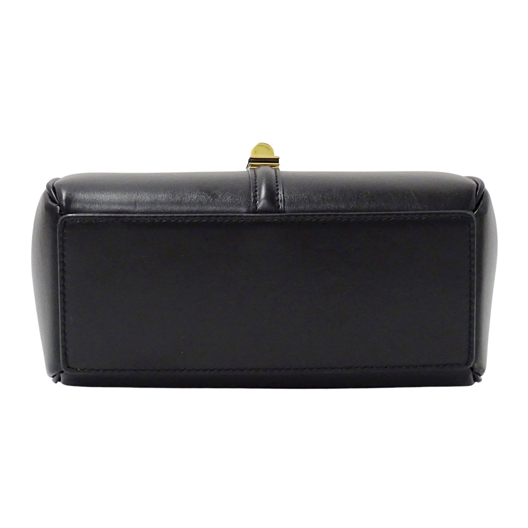 Celine Black Leather Handbag Shoulder Bag (Pre-Owned)