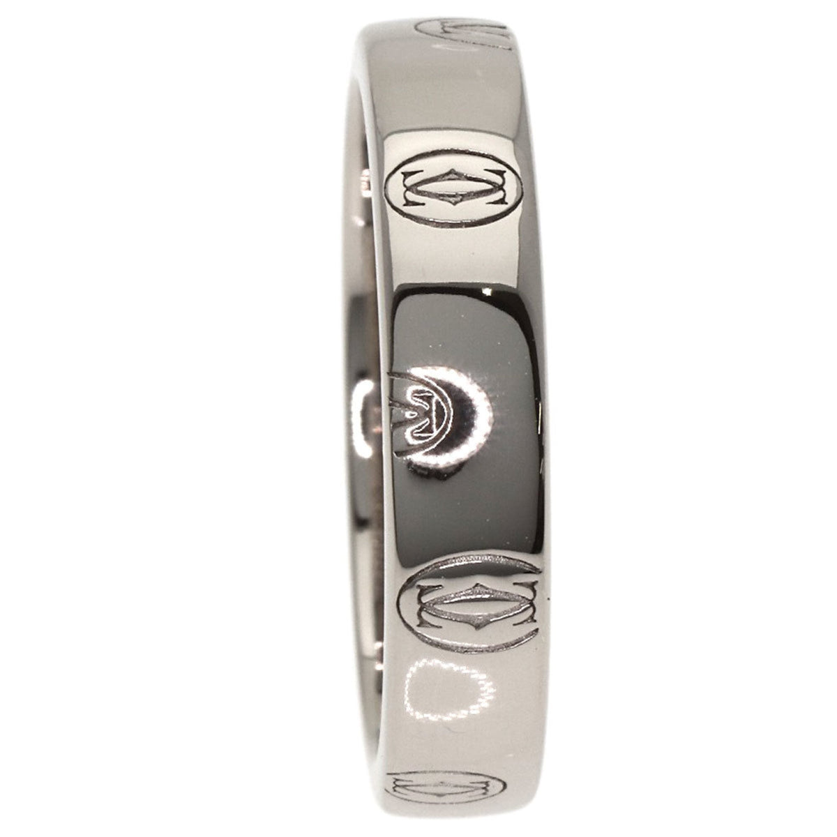 Cartier Happy Birthday White Gold (18K) Band Ring (Pre-Owned)