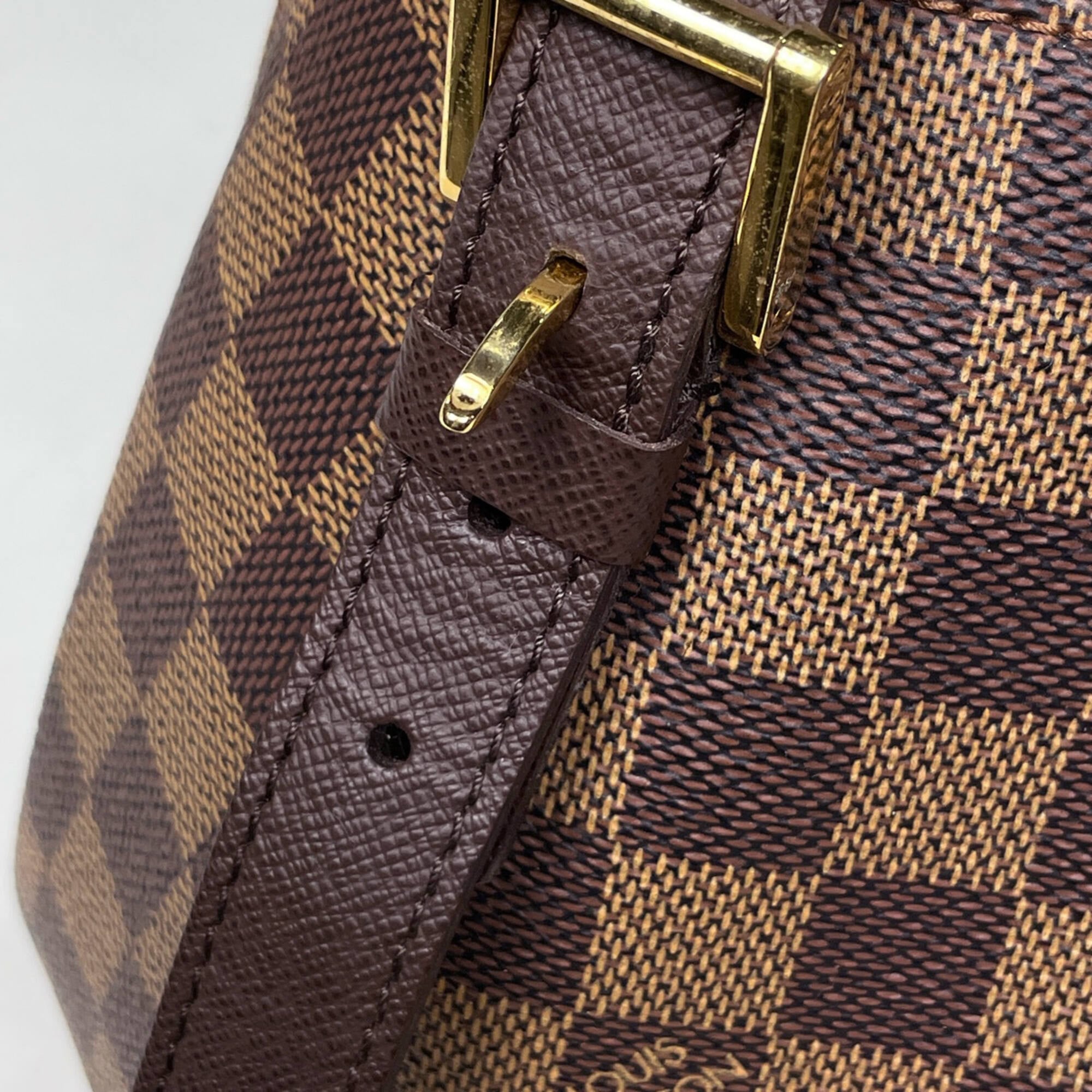 Louis Vuitton Brown Damier Canvas Handbag Shoulder Bag (Pre-Owned)